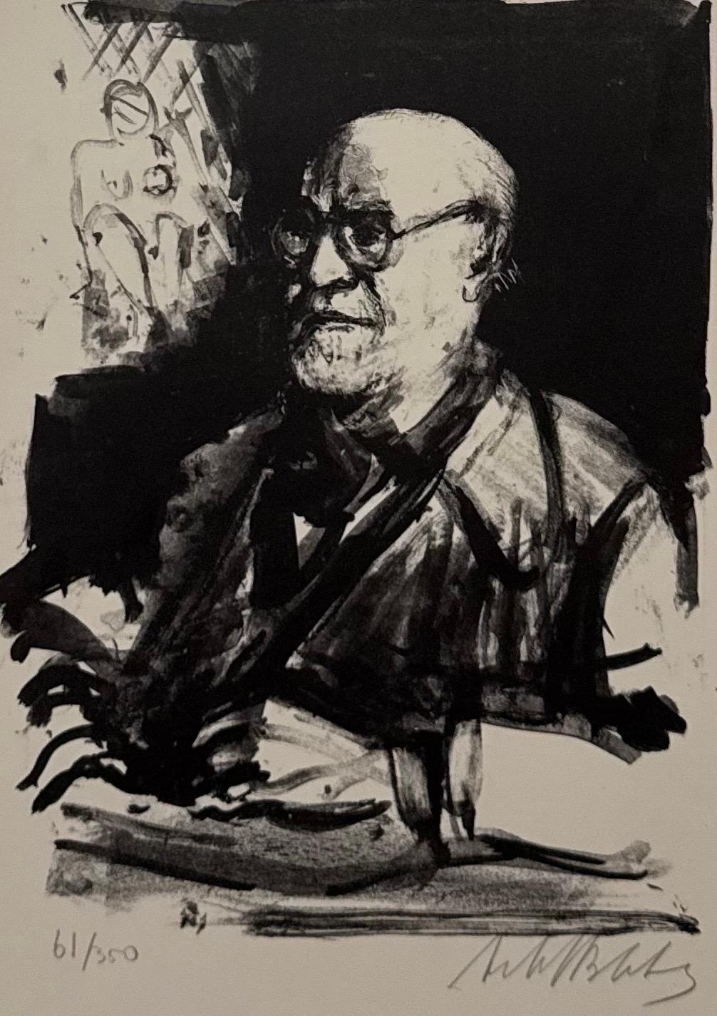 Lithuanian French Artist Arbit Blatas Lithograph Henri Matisse Ecole D'Paris For Sale 2