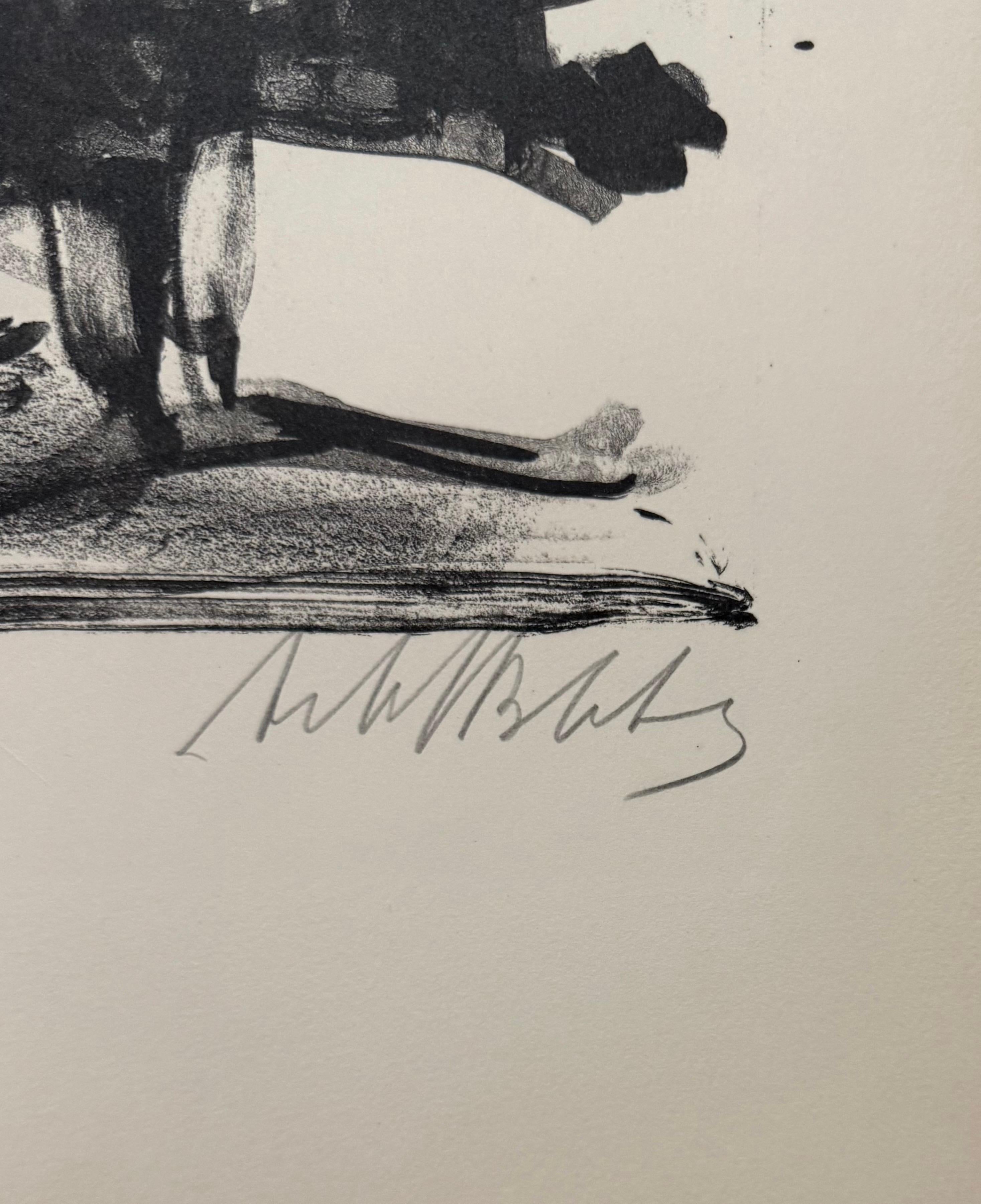 Lithuanian French Artist Arbit Blatas Lithograph Henri Matisse Ecole D'Paris For Sale 4