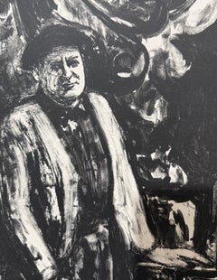 Lithuanian French Artist Arbit Blatas Lithograph Jacques Lipchitz Ecole D'Paris