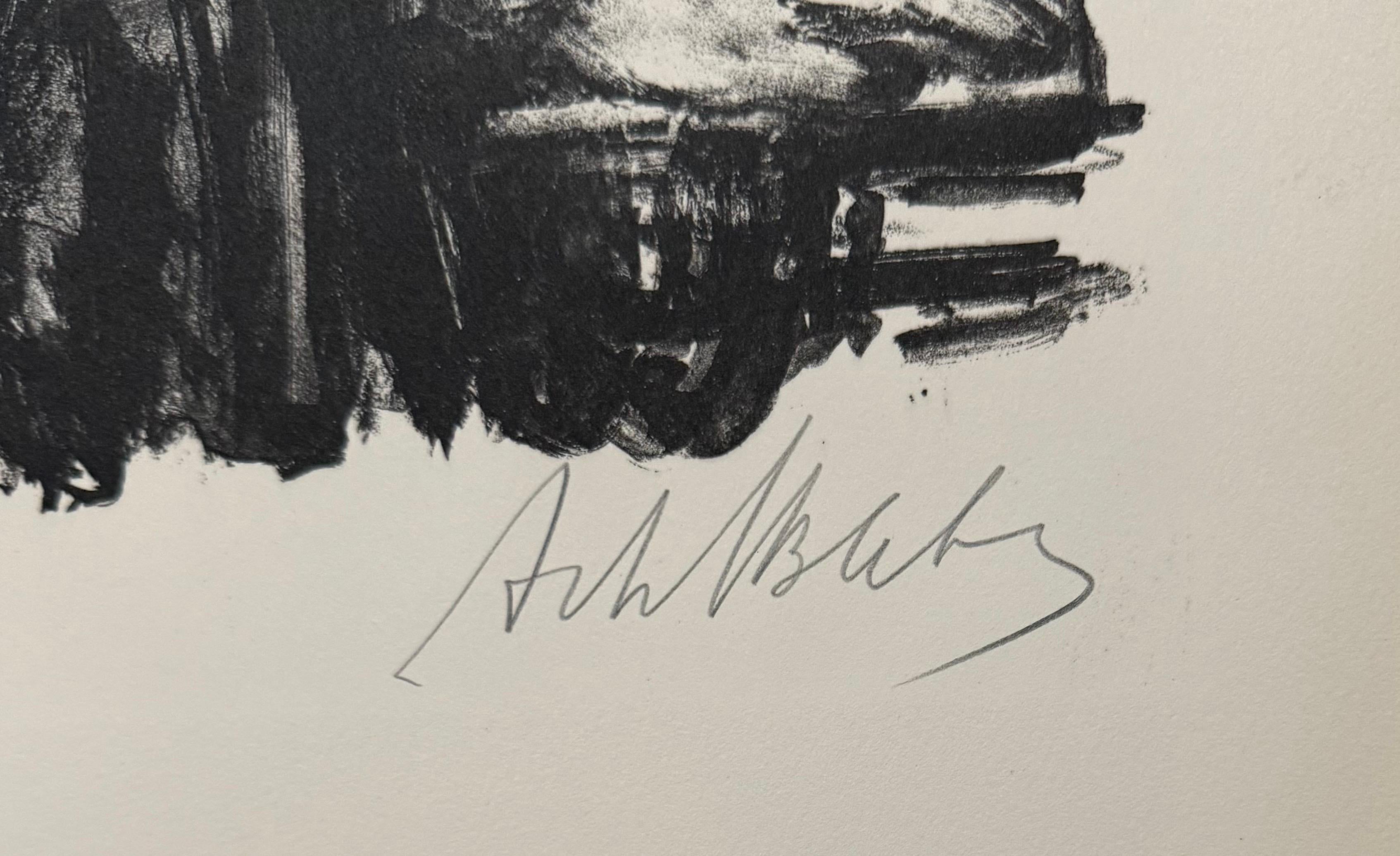 Lithuanian French Artist Arbit Blatas Lithograph Jacques Lipchitz Ecole D'Paris For Sale 4