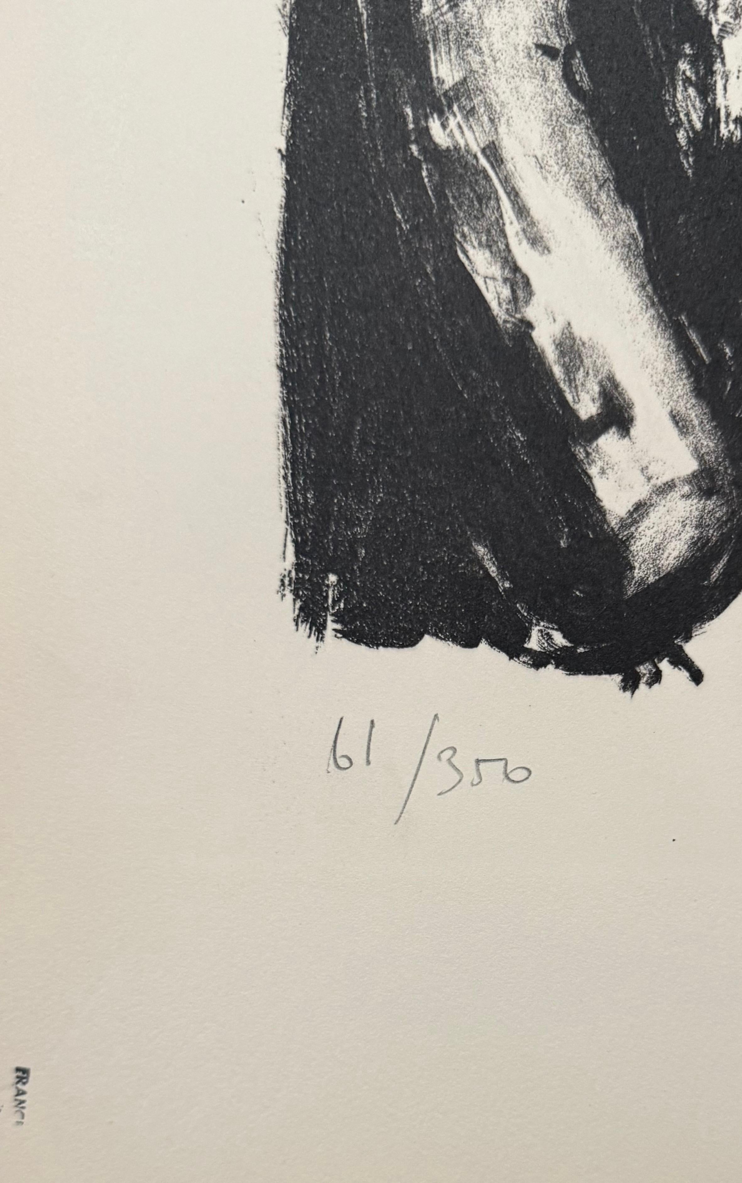 Lithuanian French Artist Arbit Blatas Lithograph Jacques Lipchitz Ecole D'Paris For Sale 5
