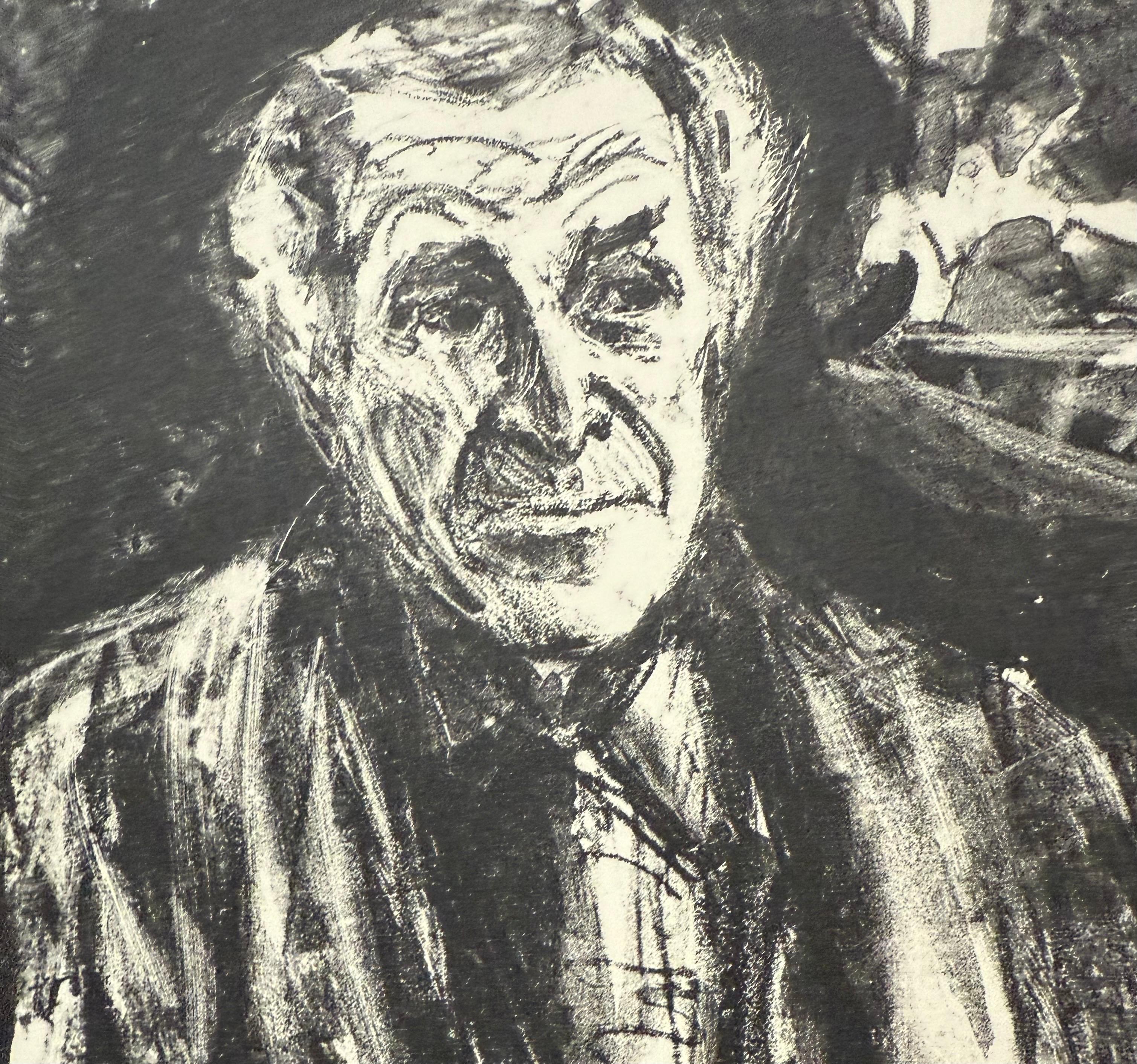 Lithuanian French Artist Arbit Blatas Lithograph Marc Chagall School of Paris For Sale 2