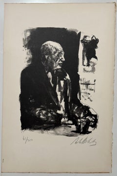 Lithuanian French Artist Arbit Blatas Lithograph Pablo Picasso Ecole D'Paris