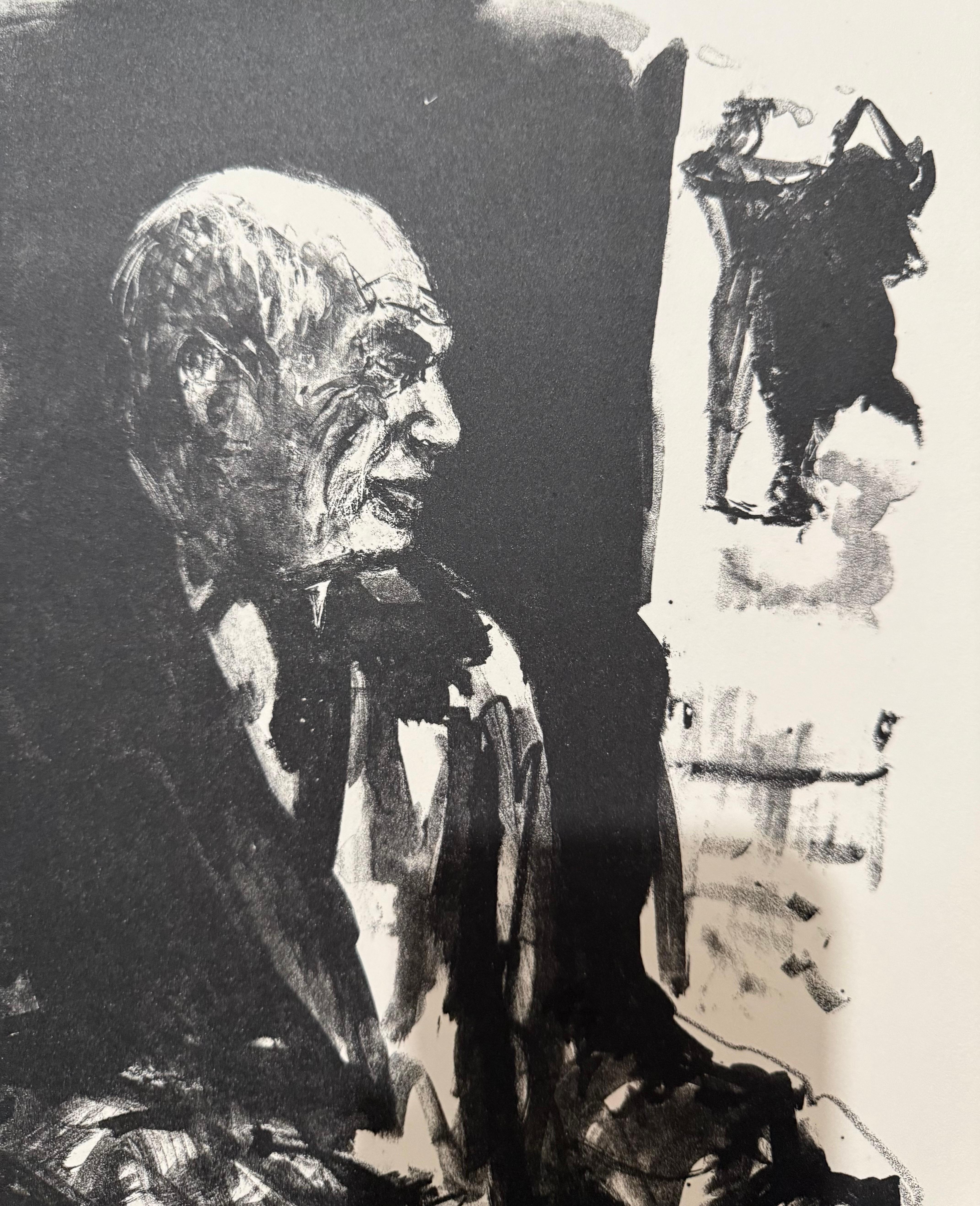 Lithuanian French Artist Arbit Blatas Lithograph Pablo Picasso Ecole D'Paris For Sale 3