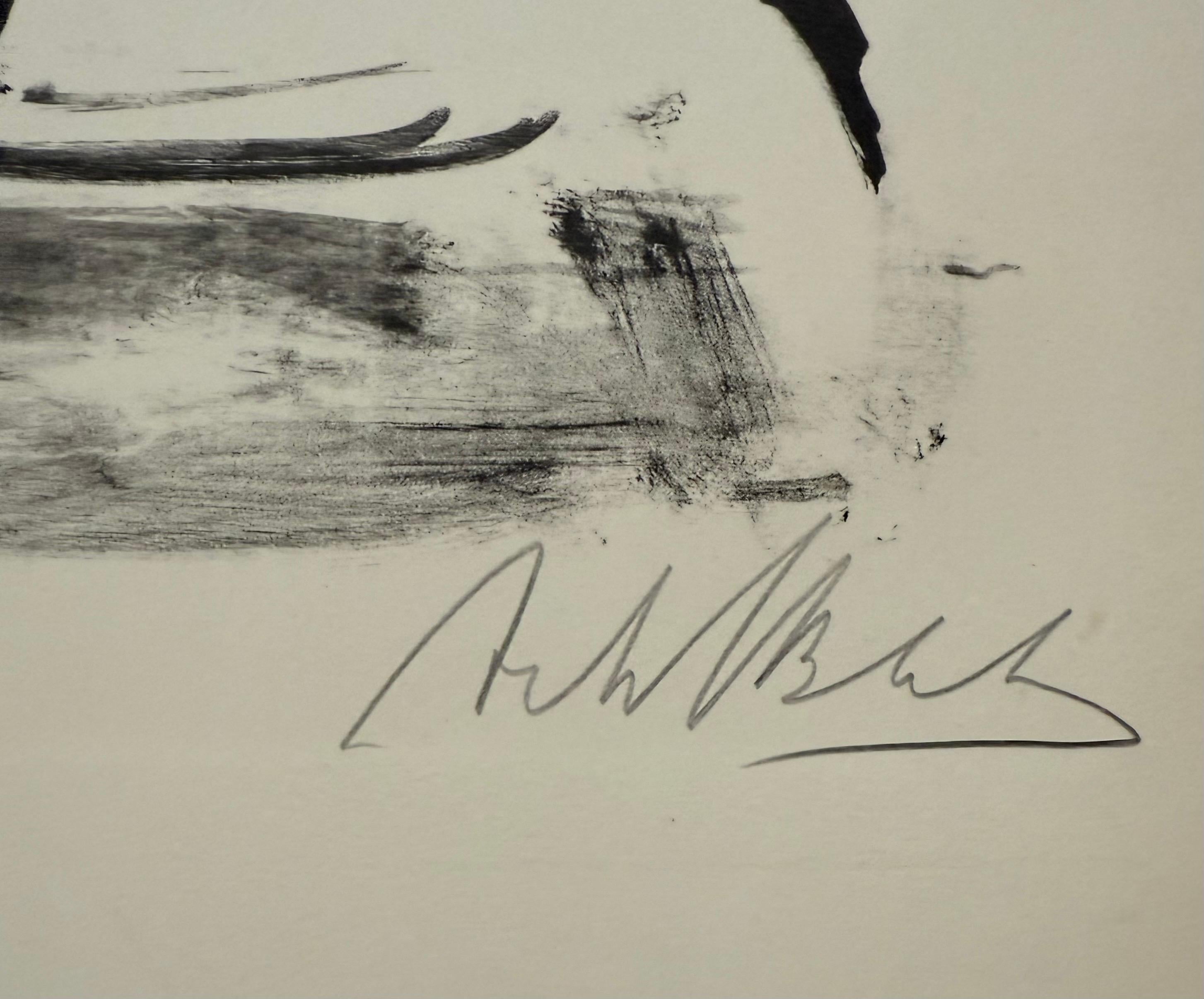 Lithuanian French Artist Arbit Blatas Lithograph Pierre Bonnard School of Paris For Sale 1