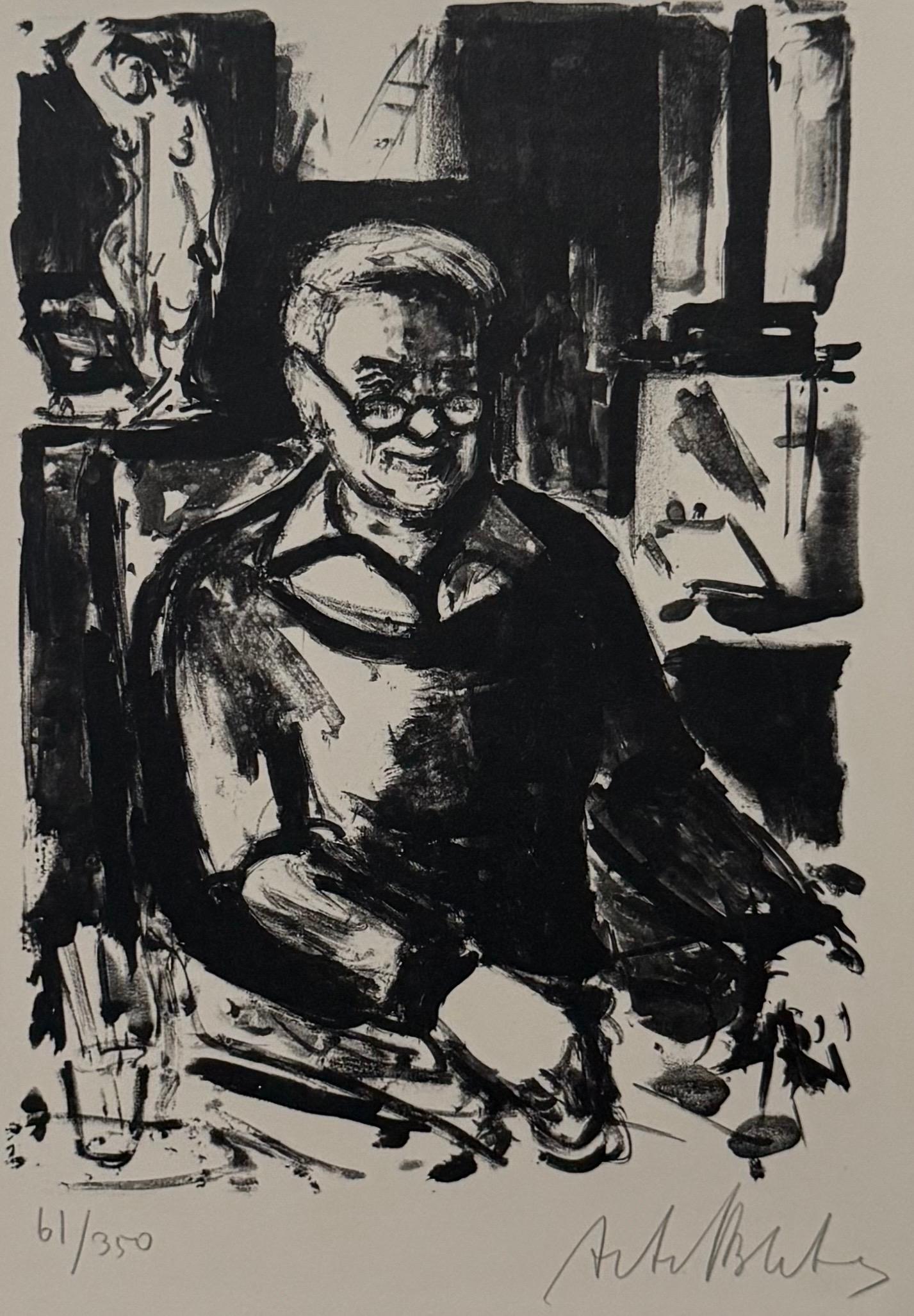 Lithuanian French Artist Arbit Blatas Lithograph Raoul Dufy School of Paris For Sale 1