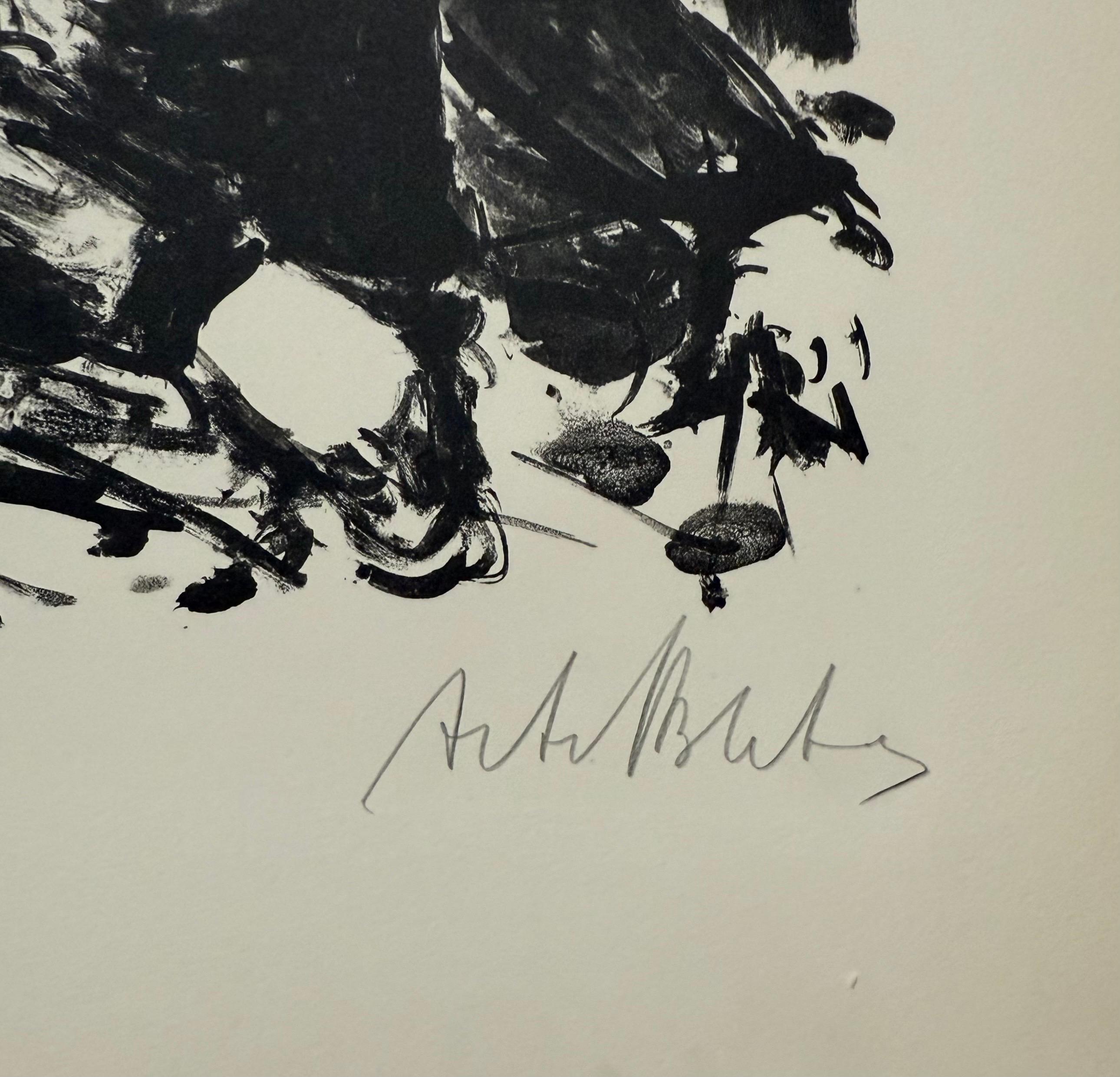 Lithuanian French Artist Arbit Blatas Lithograph Raoul Dufy School of Paris For Sale 2