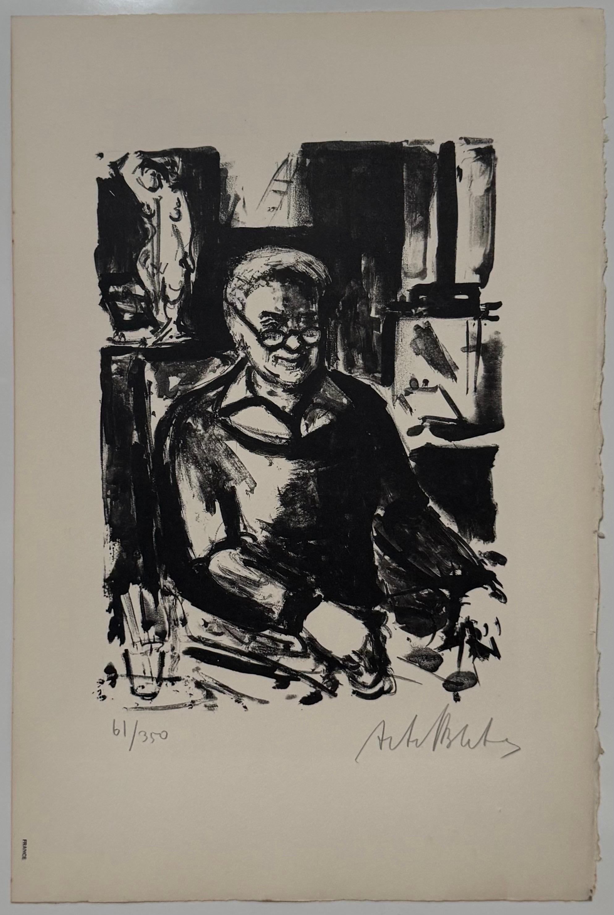 Lithuanian French Artist Arbit Blatas Lithograph Raoul Dufy School of Paris For Sale 3
