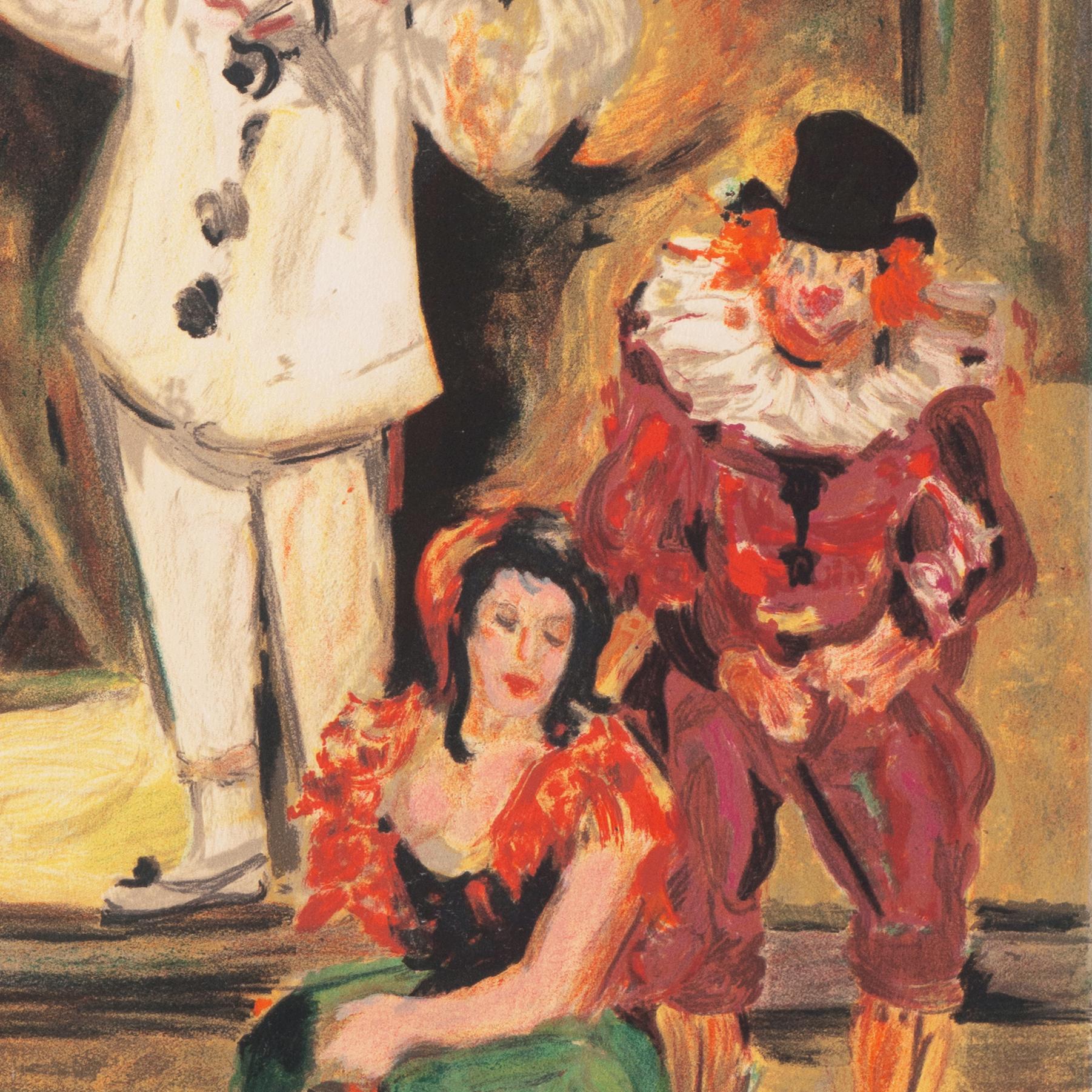 'Pierrot's Lament', Post-Impressionist, Paris Salon, Centre Pompidou, NY MoMA For Sale 1