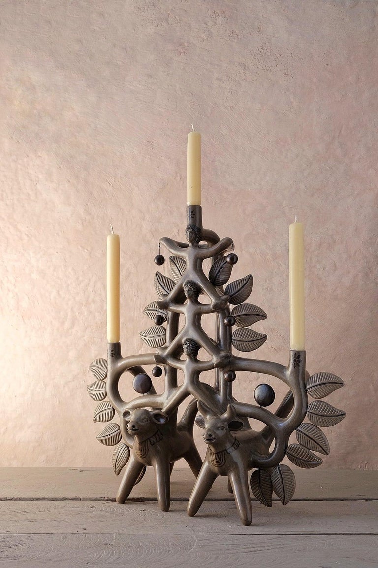 Other Arbol Acatlán Cirquero Candleholder by Onora For Sale