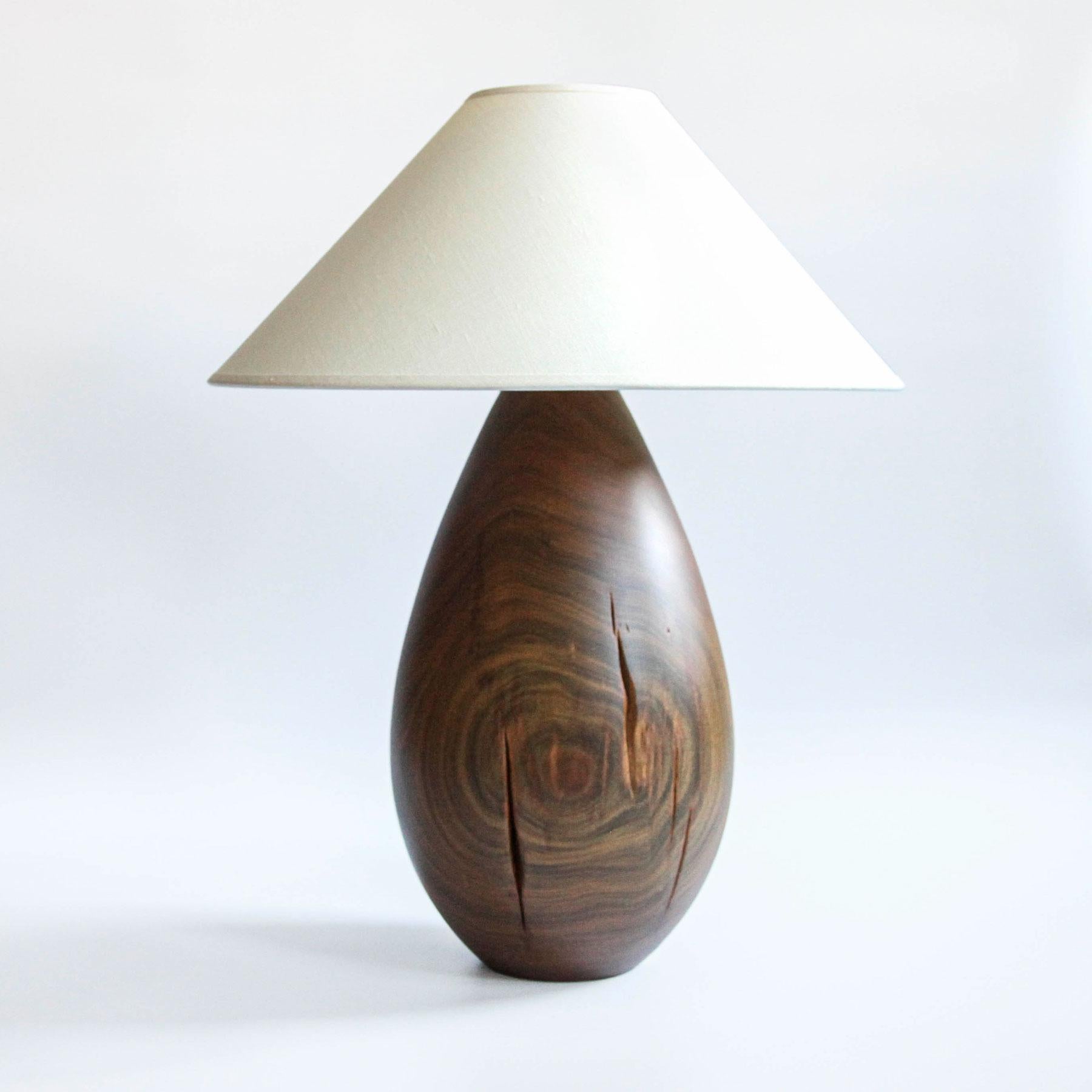 Modern Árbol Table Lamp Collection, Guayacan Wood L1