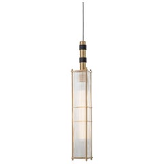 Lampe à suspension Arbor noire de Bert Frank