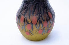 "Arbousiers" vase by Schneider