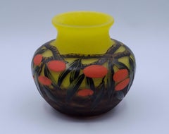 "Arbousiers" vase by Schneider