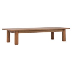 Arc 72" Coffee Table by Sun at Six, Sienna Coffee Table in FSC White Ash Wood