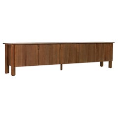 Arc 96" Media Cabinet in Makata Wood (Limited Release)