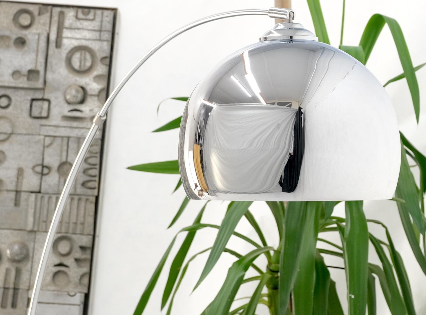 Arc Arco Round Marble Base Adjustable Floor Lamp at 1stDibs | arco ...