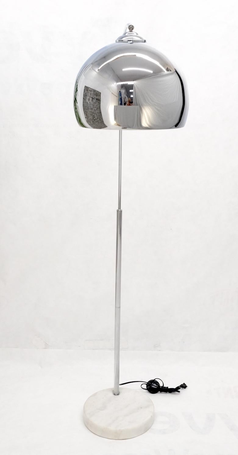 Arc Arco Round Marble Base Adjustable Floor Lamp at 1stDibs | arco ...
