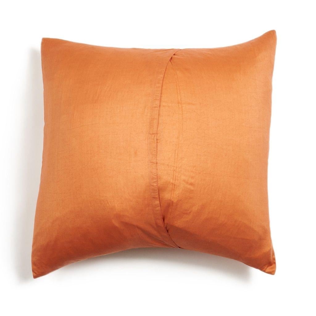 Arc Coral Shibori Silk Pillow For Sale 4