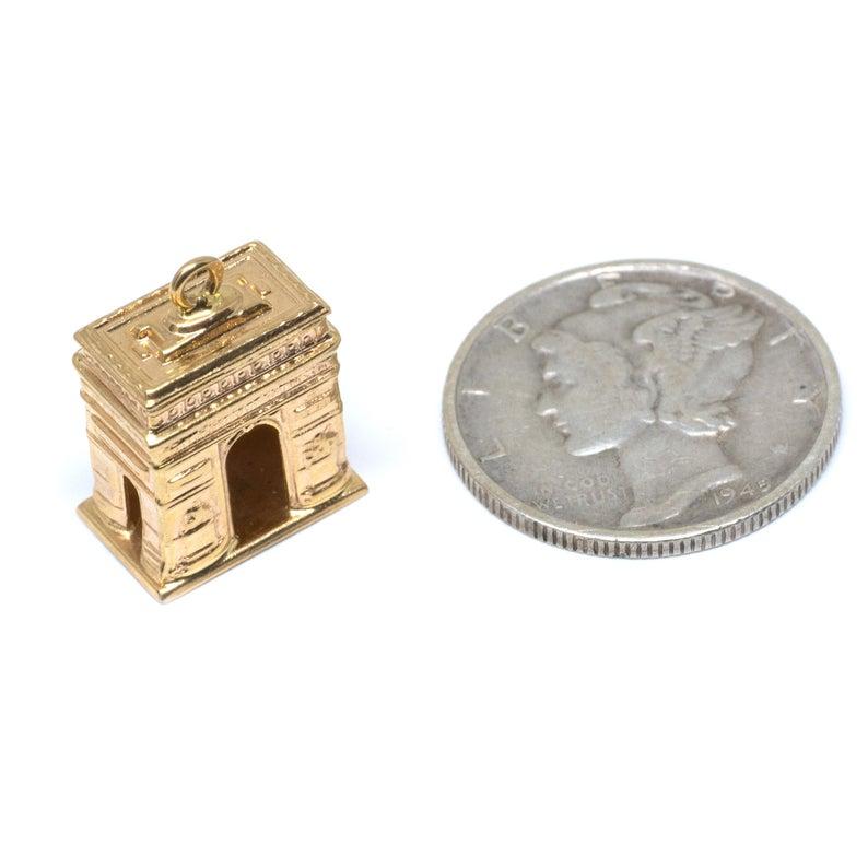 This gorgeous charm embodies the pride of France.

Charm details:
Metal: 18 Karat Yellow Gold
Weight: 1.6 Grams

Payment & Refund Details:
*More Pictures Available on Request*

Payment via Visa/Mastercard/Discover/AmericanExpress, check, money order
