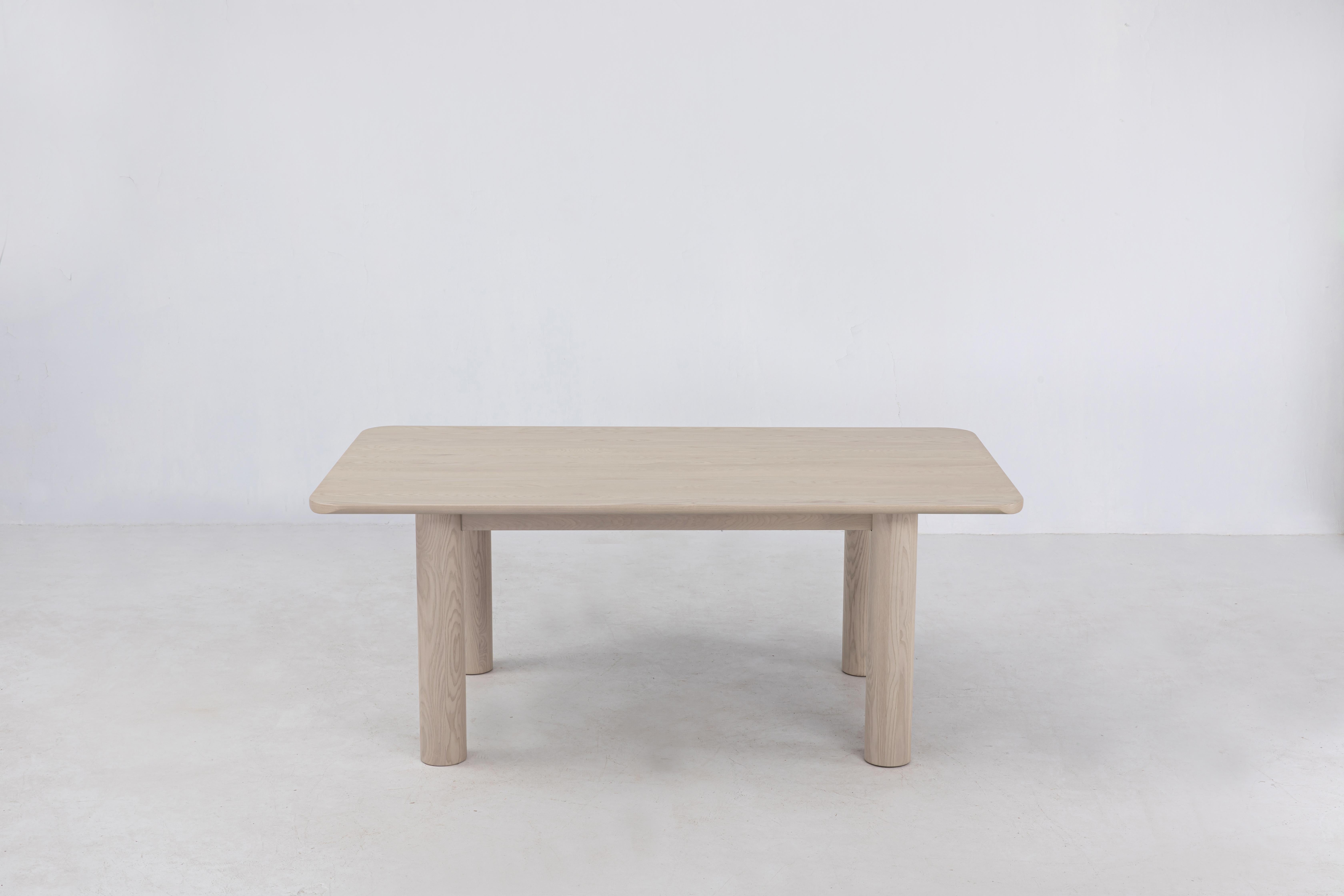 Chinese Arc Dining Table, Nude, 76