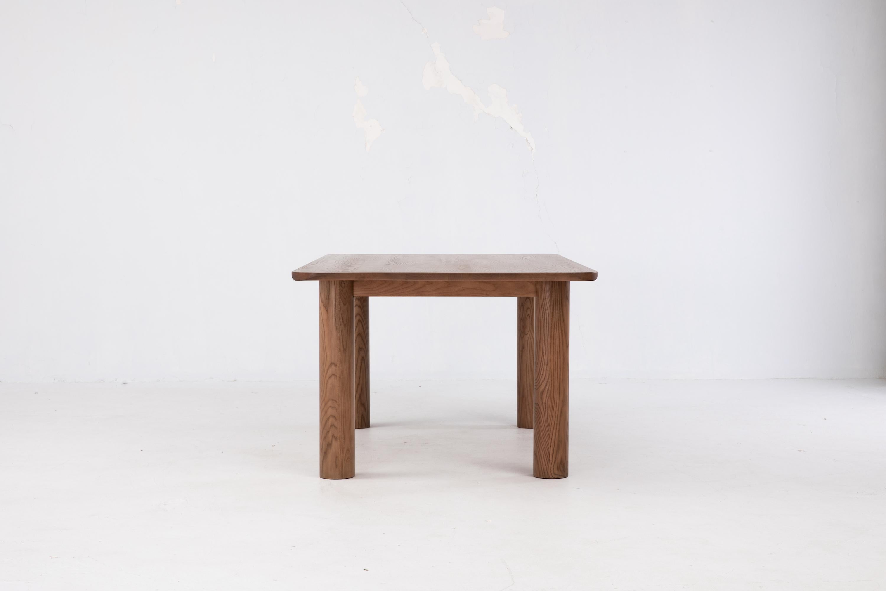 Chinese Arc Dining Table, Sienna, 76