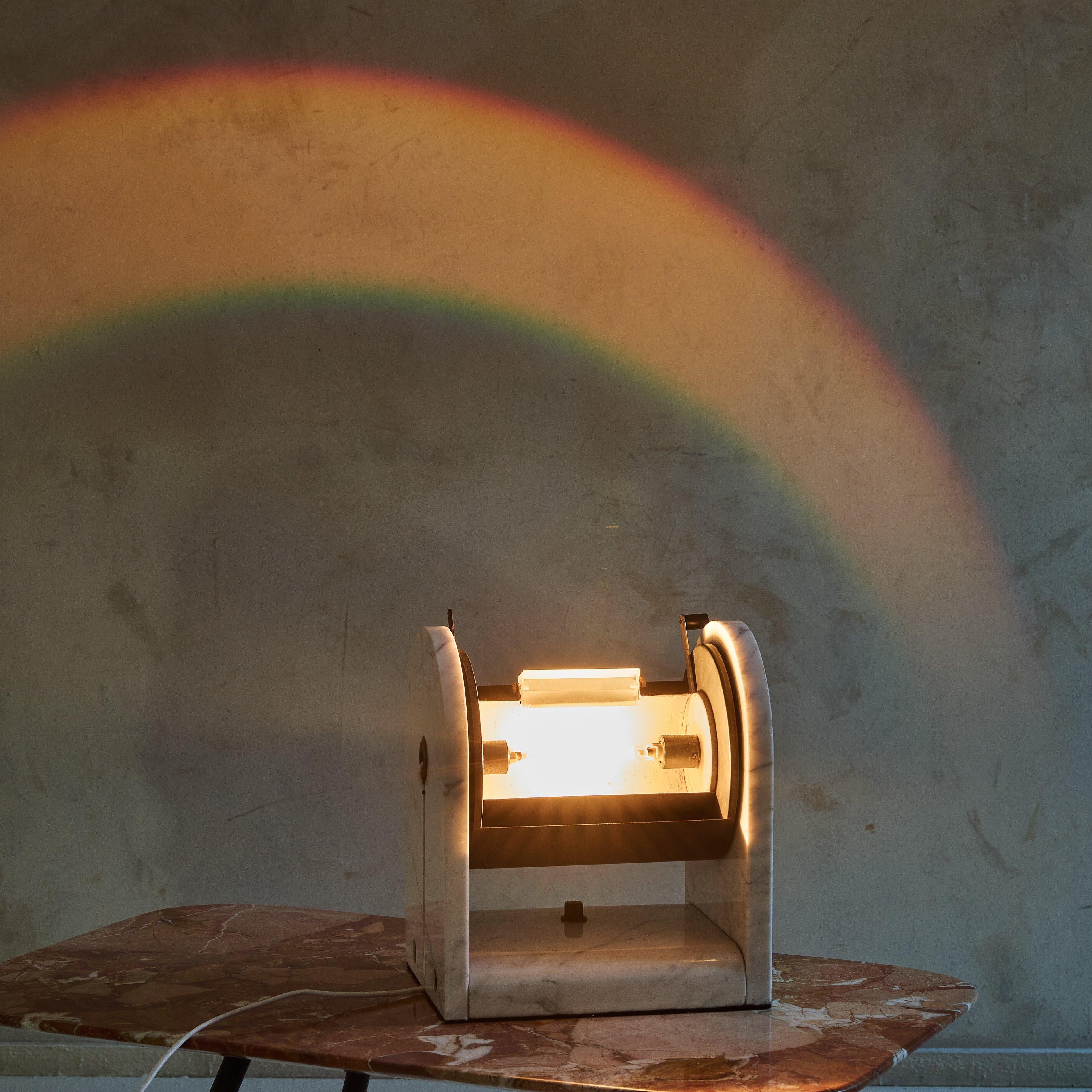 Lampe de table Arc-en-Ciel par Andrea Bellosi fir Studio Alchimea, 1978 Bon état - En vente à Chicago, IL