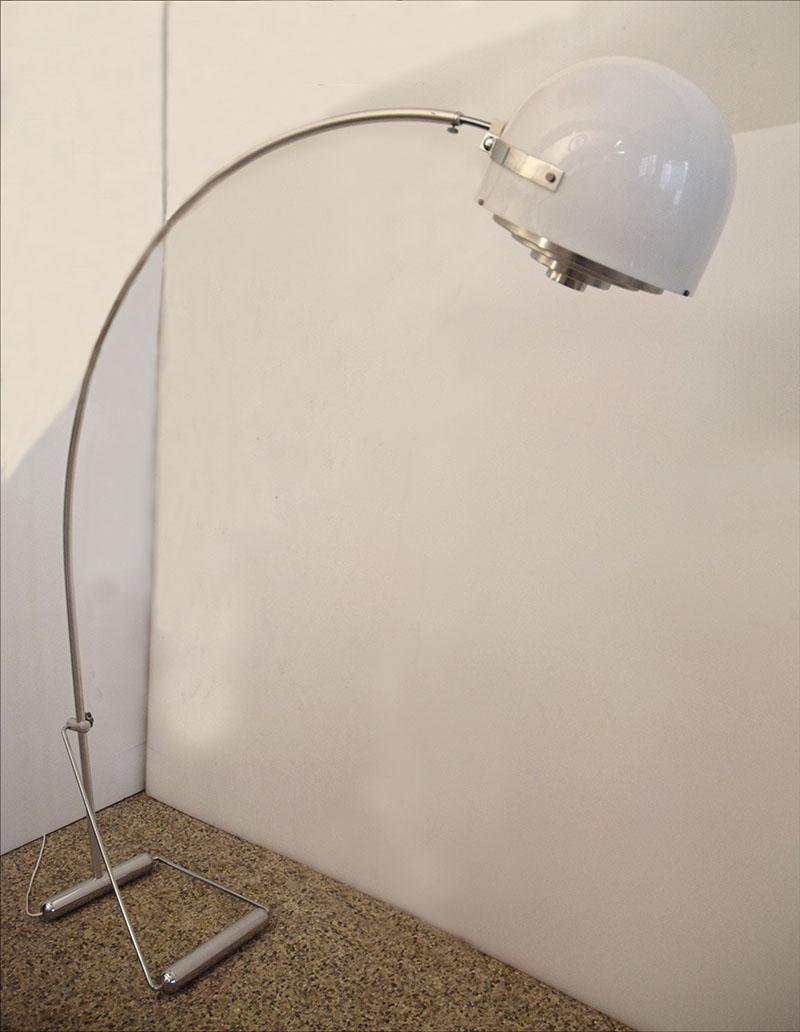Arc Floor Lamp, 1970s Italian Production For Sale 7