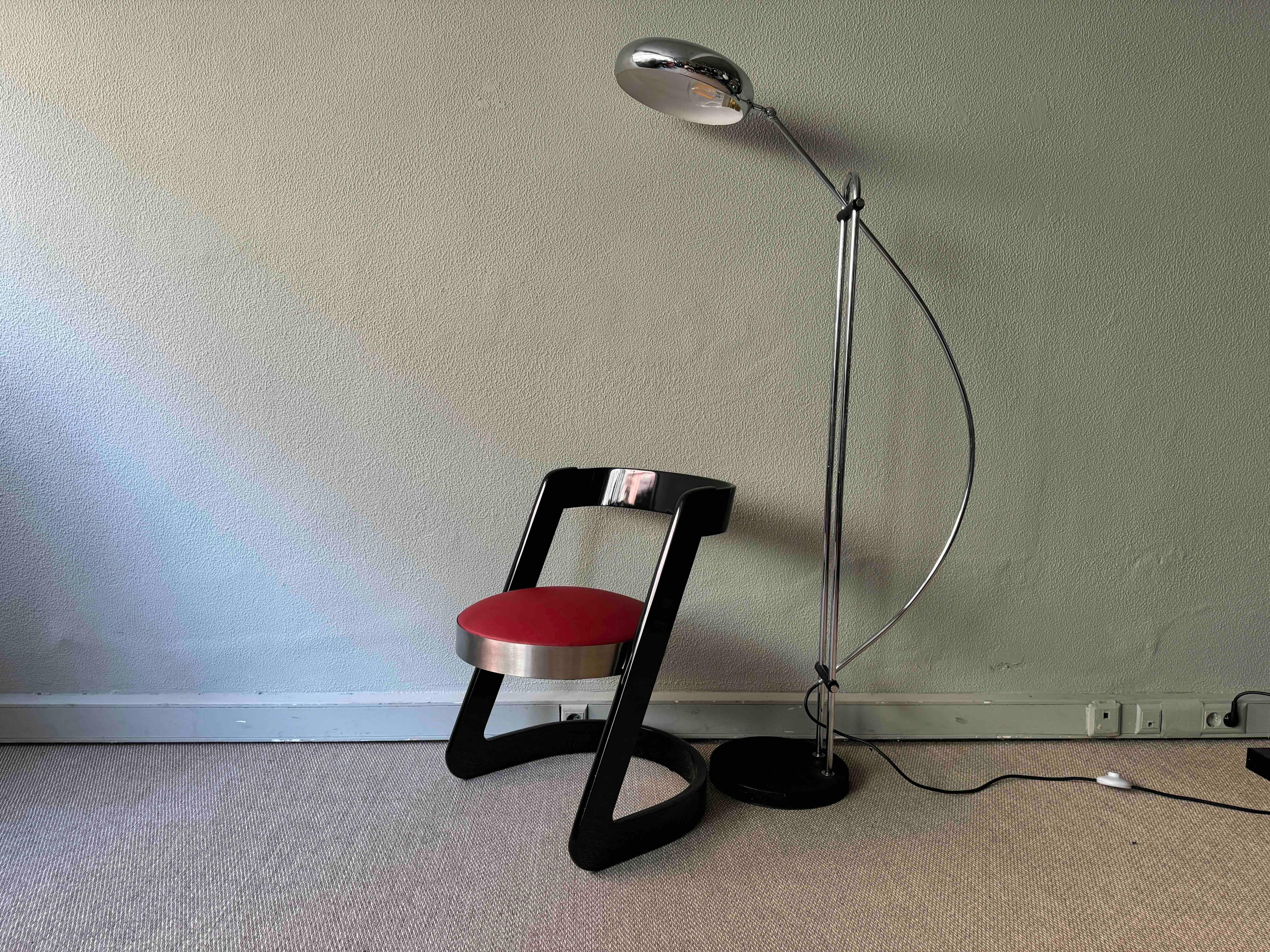 Arc Floor Lamp by T-Pons, Spain 1970's In Good Condition For Sale In Lisboa, PT