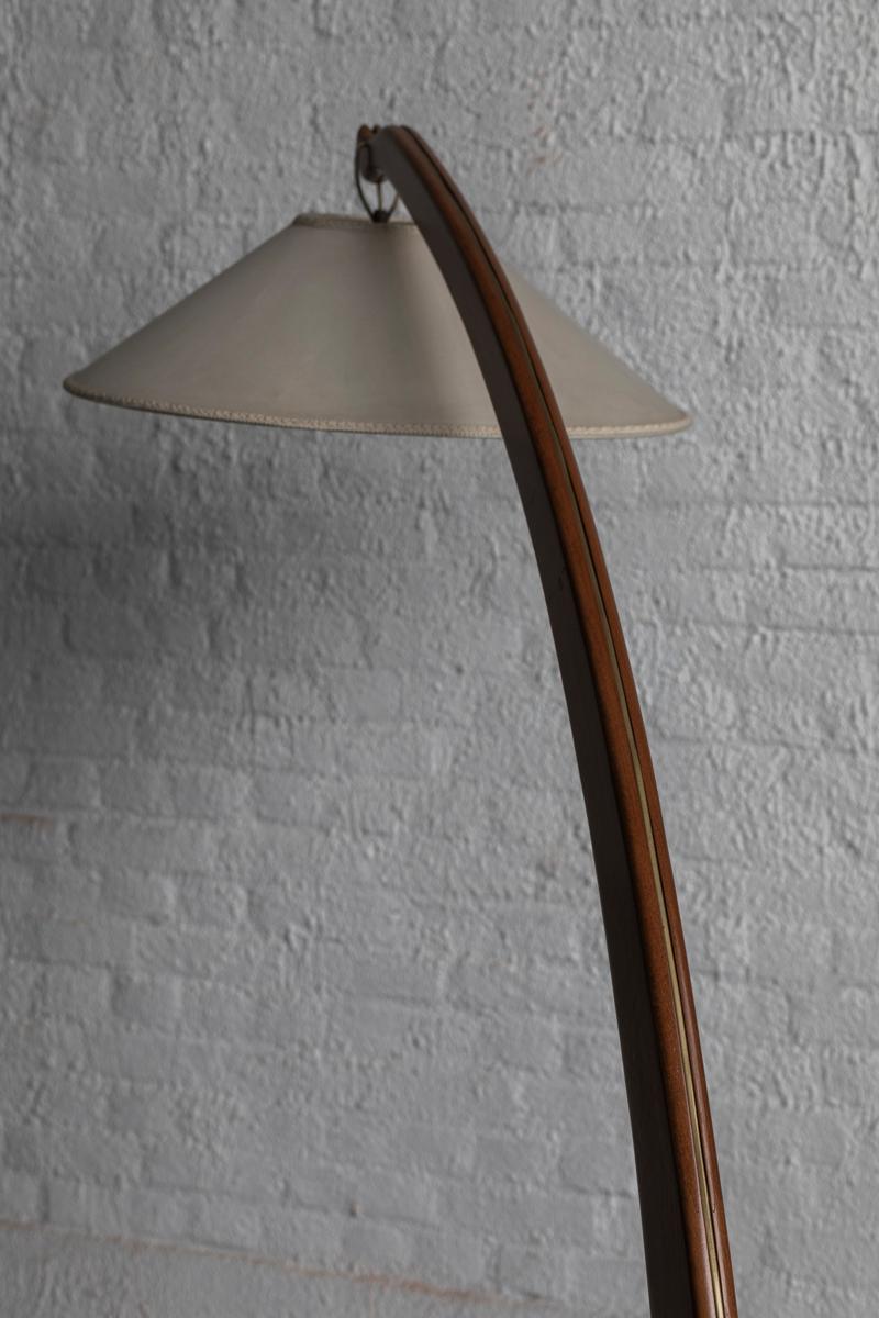 Arc floor lamp in the manner of BBPR, Italy, 1950s 8
