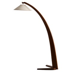 Arc floor lamp in the manner of BBPR, Italy, 1950s