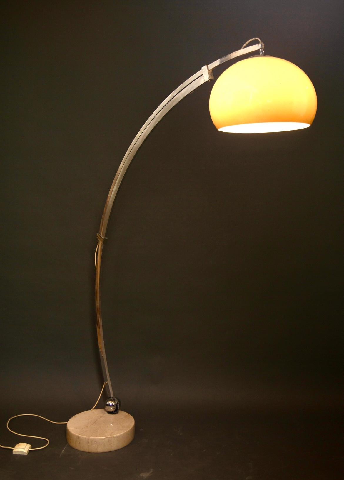 Arc Lamp from Guzzini, 1970s 3