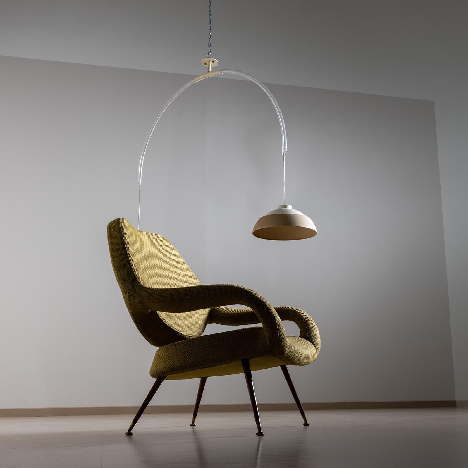 Metallo Lampada ad arco Mod. 2129 di Gino Sarfatti for Arteluce, Italia 1969 in vendita