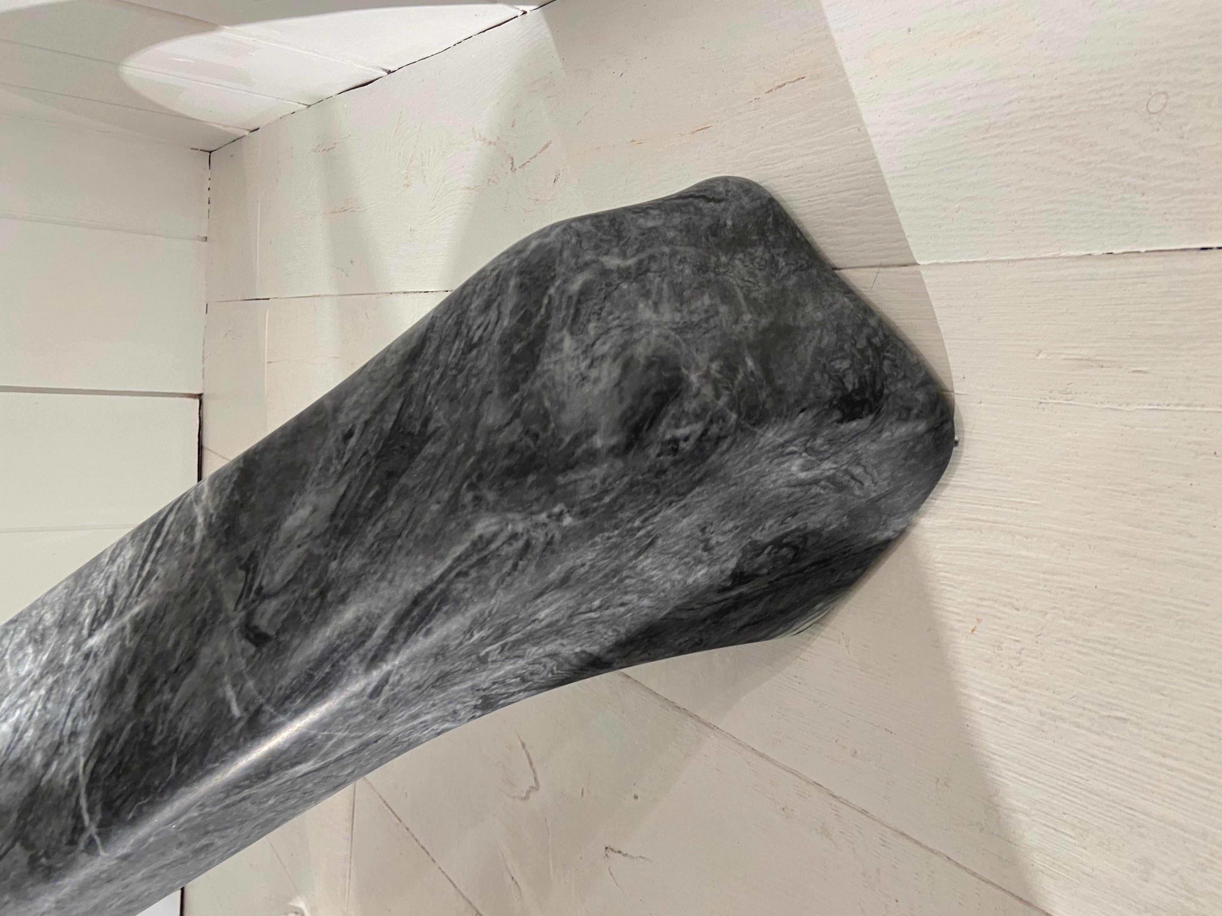 Arc Marble Sculpture by Jean-Frédéric Bourdier For Sale 5