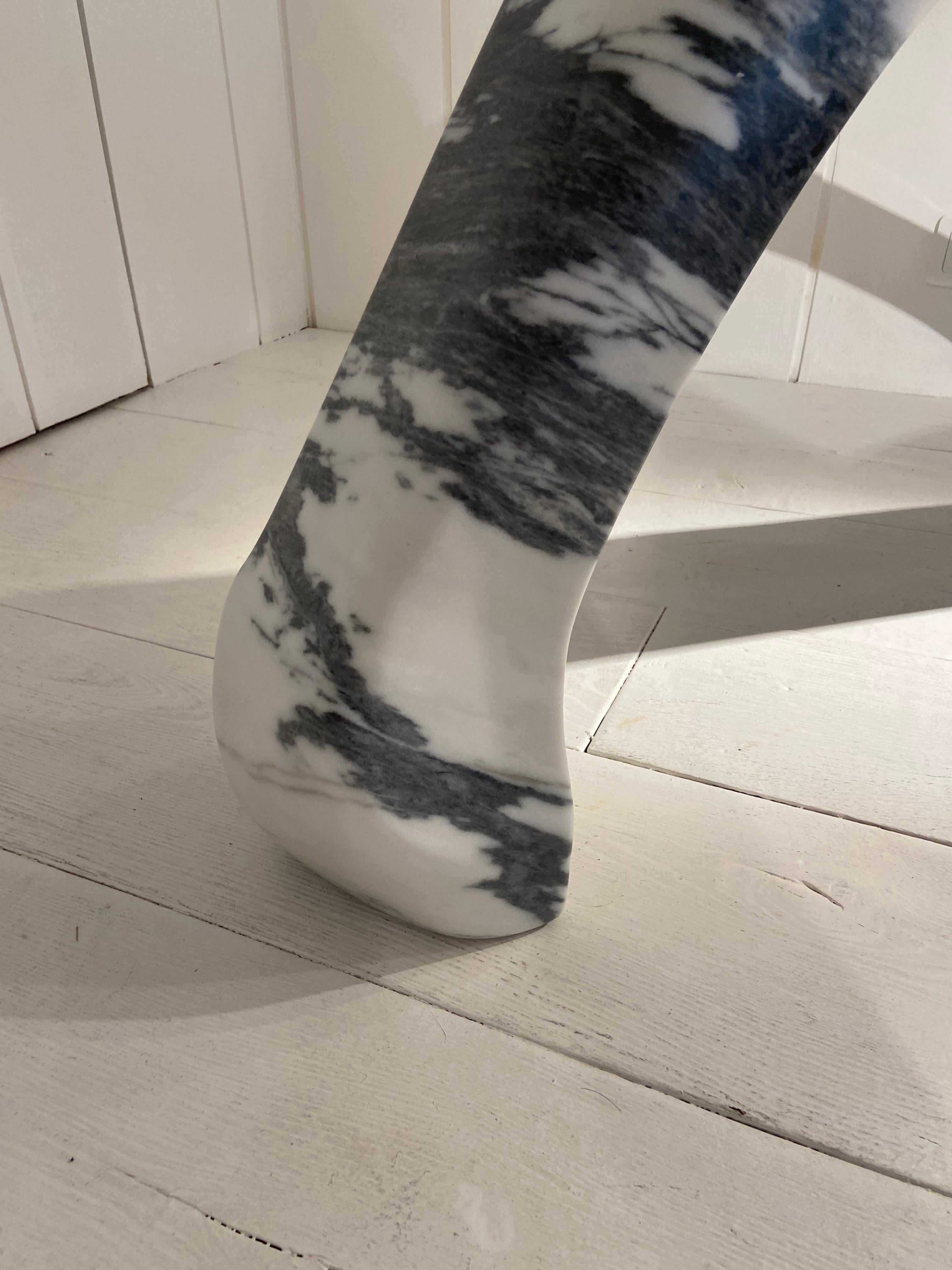 Arc Marble Sculpture by Jean-Frédéric Bourdier For Sale 3