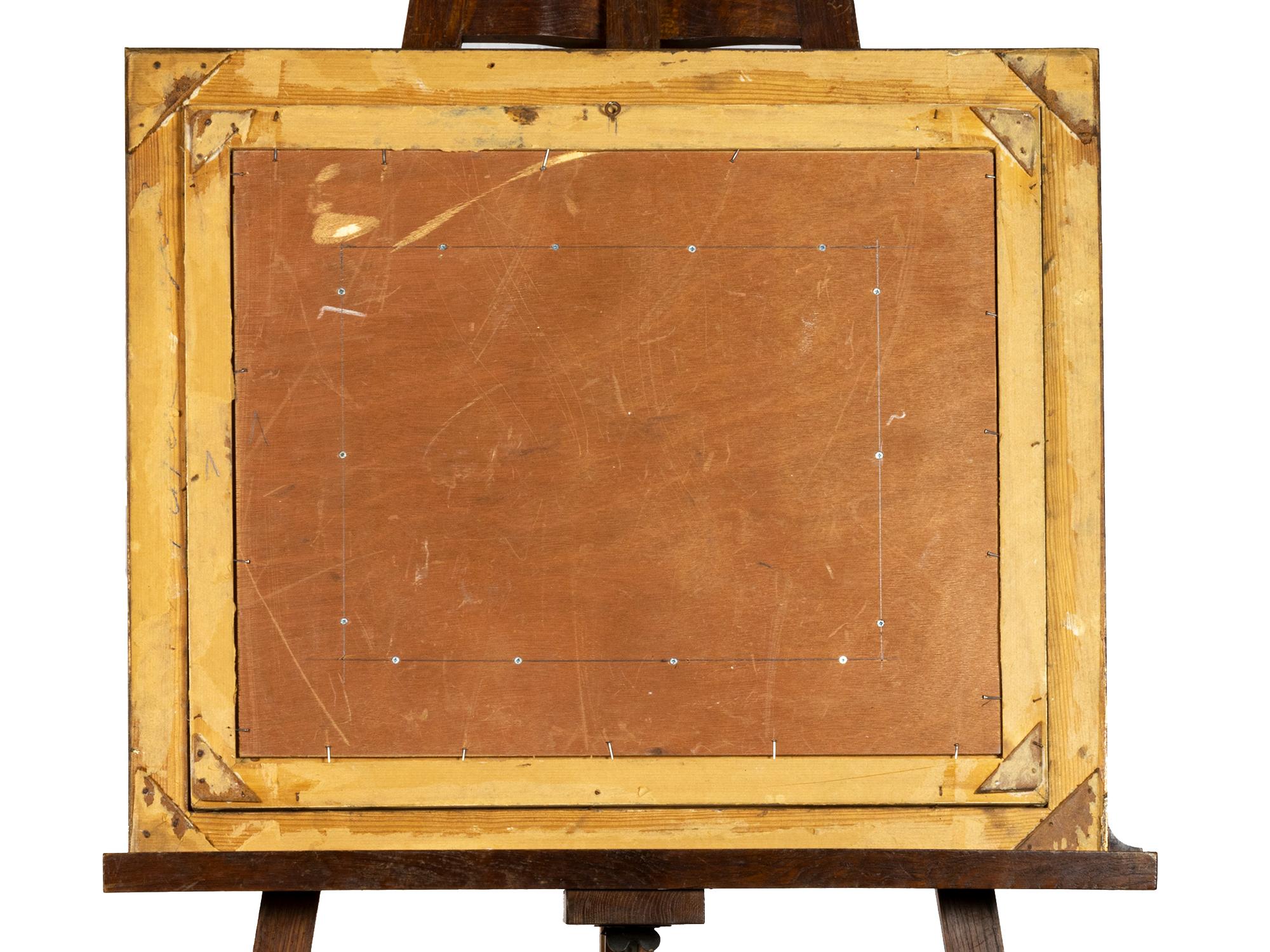 Arc Of Triomphe, Paris, Gemälde, 20. Jahrhundert, vergoldeter Rahmen im Angebot 1