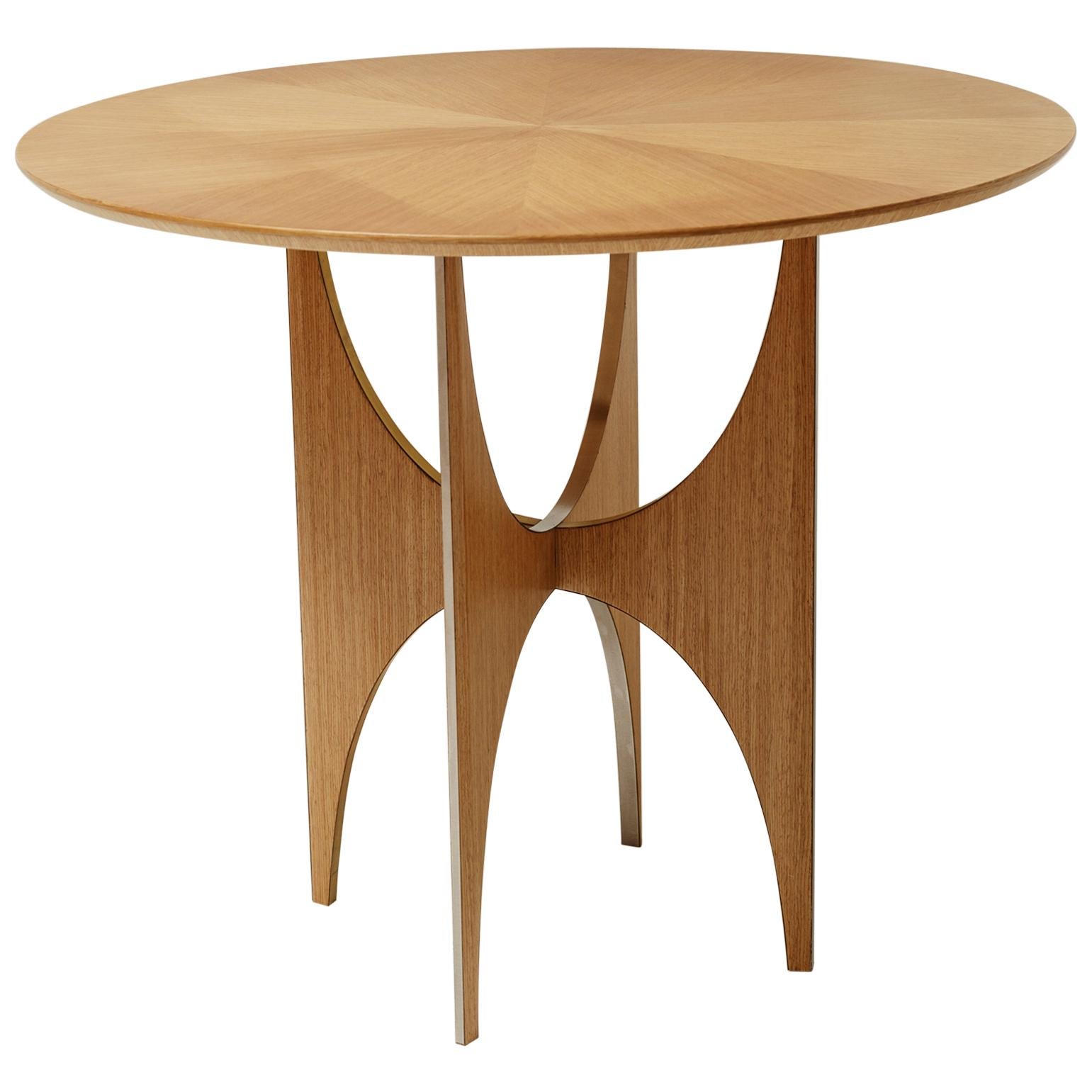Arc Round Coffee Table by Ana Volante Studio For Sale