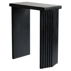 Arc Silver Konsole aus Naturstein und Faserbeton im Art Deco Stil