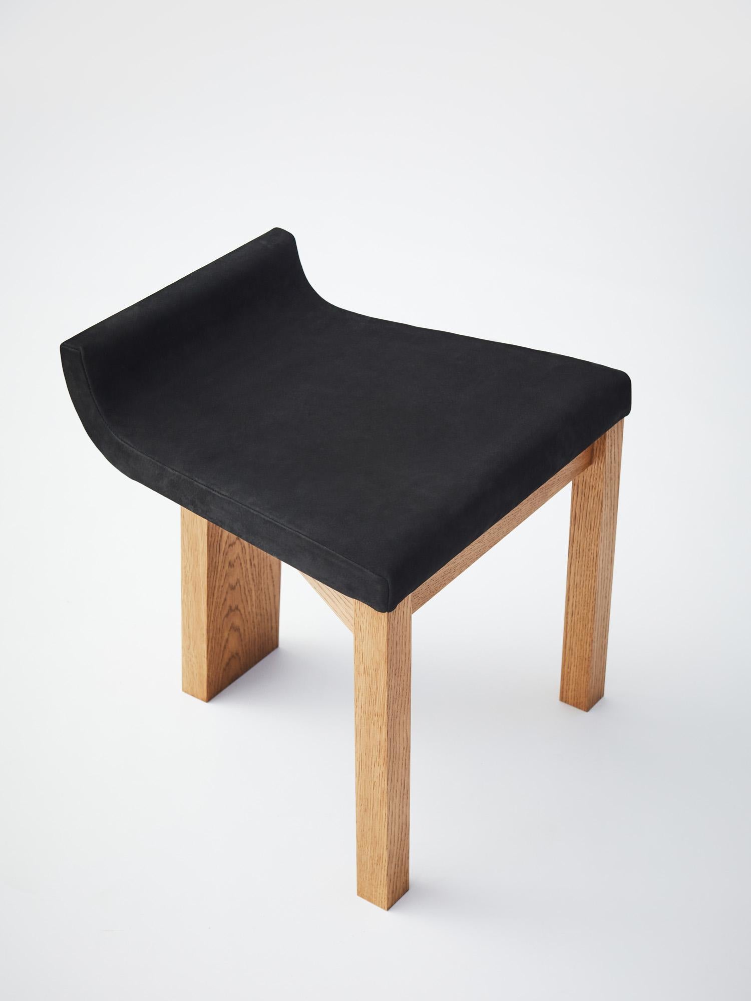Swedish Arc Small Stool in Oak by Louise Liljencrantz, Sweden For Sale
