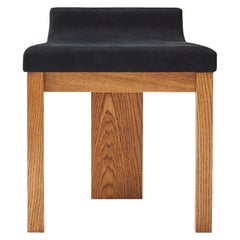 Arc Small Stool in Oak by Louise Liljencrantz, Sweden
