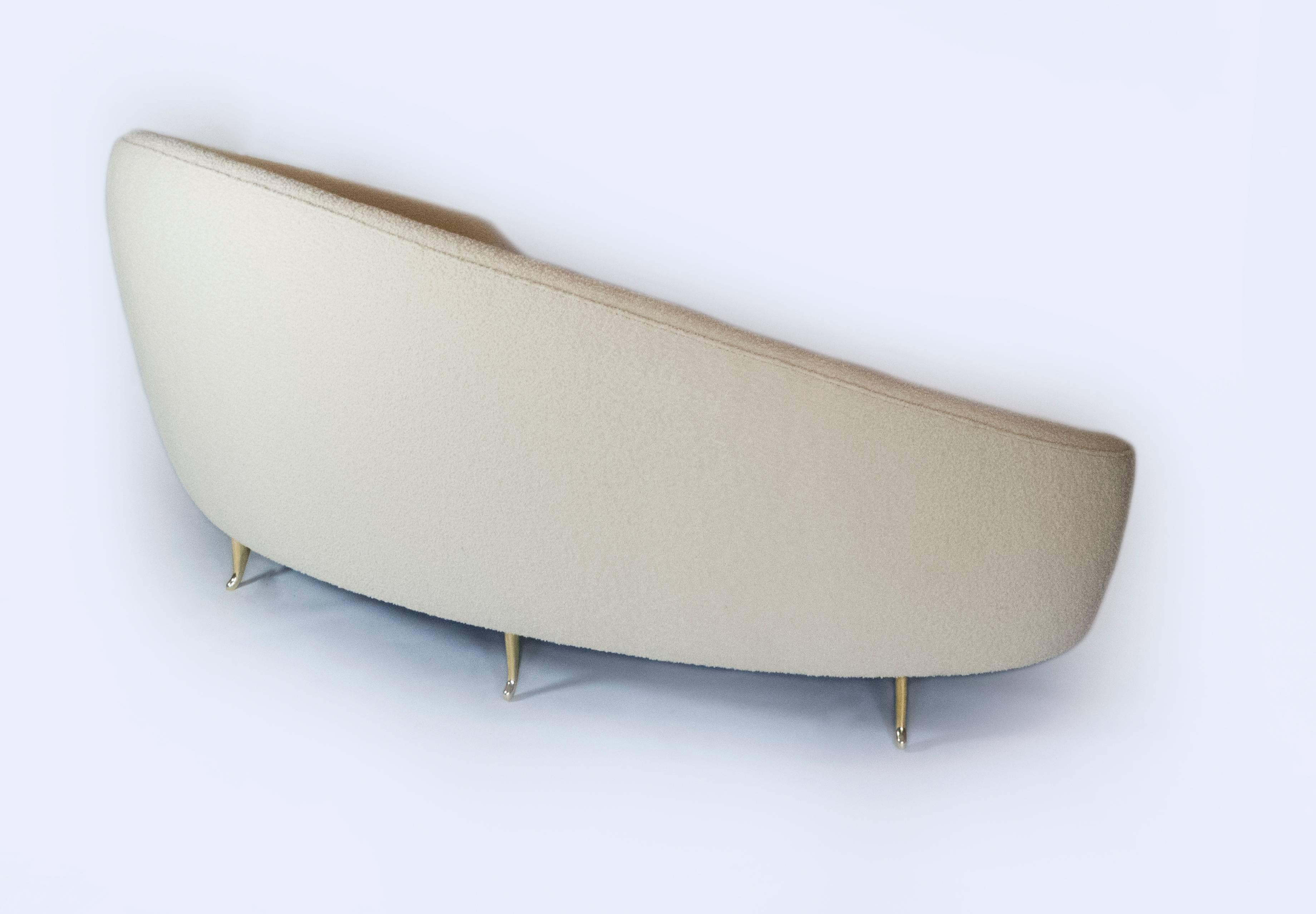 Modern Arc Sofa by Bourgeois Boheme Atelier For Sale