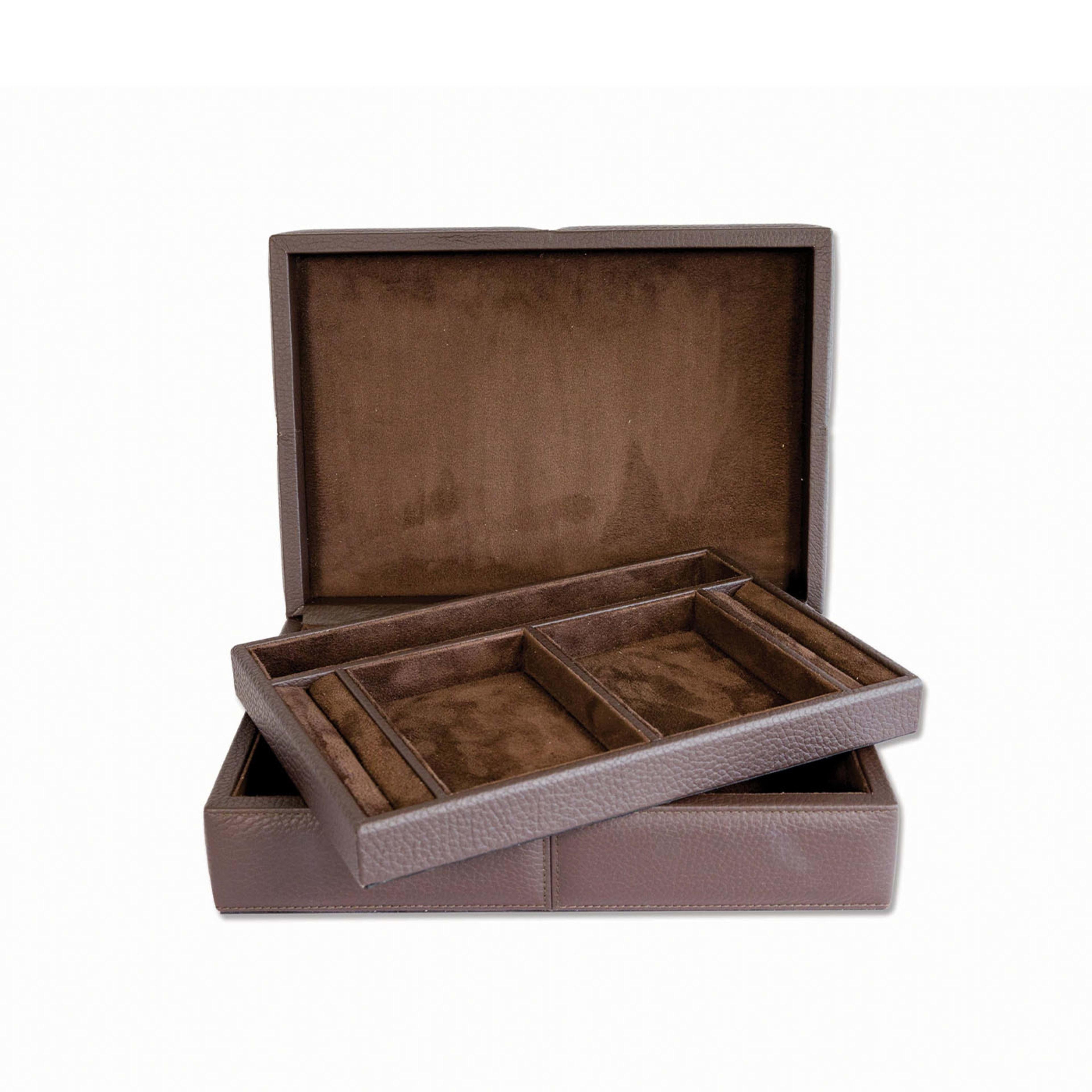 Contemporary Arca Brown Watch Box For Sale
