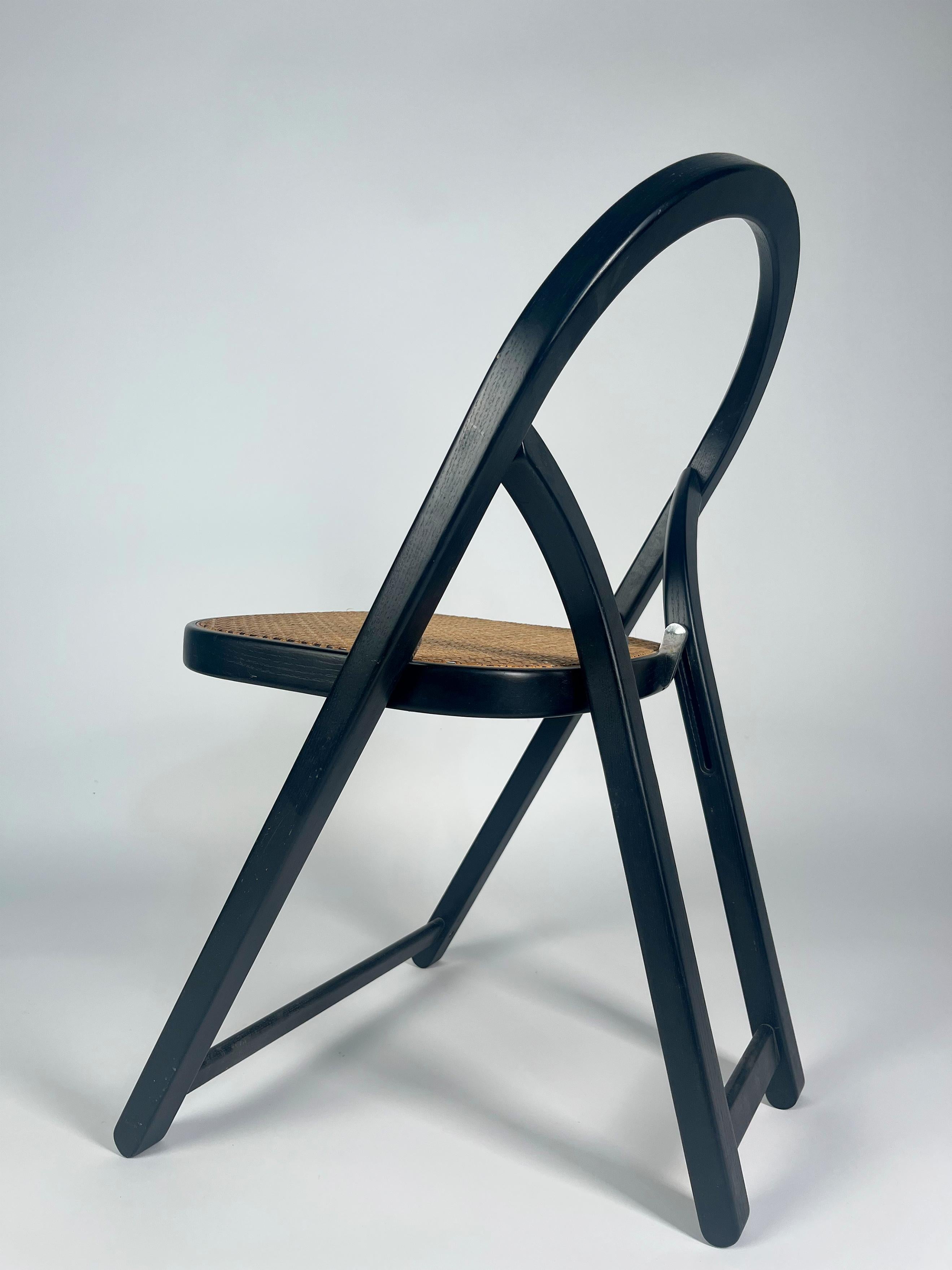 Stuhl „Arca“ von Gigi Sabadin für Crassevig, 1974 (Rattan) im Angebot
