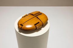 Sculpture Arca en bois de tilleul de Giuseppe Rivadossi, Italie 1974