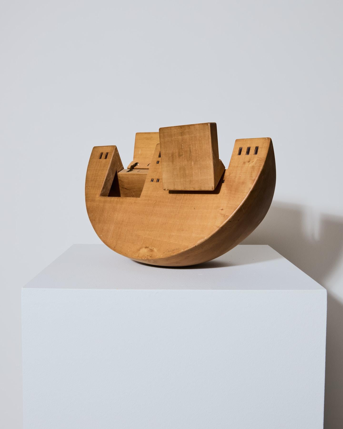 Arca, escultura de madera de Giuseppe Rivadossi para Officina Rivadossi, Italia Moderno de mediados de siglo en venta