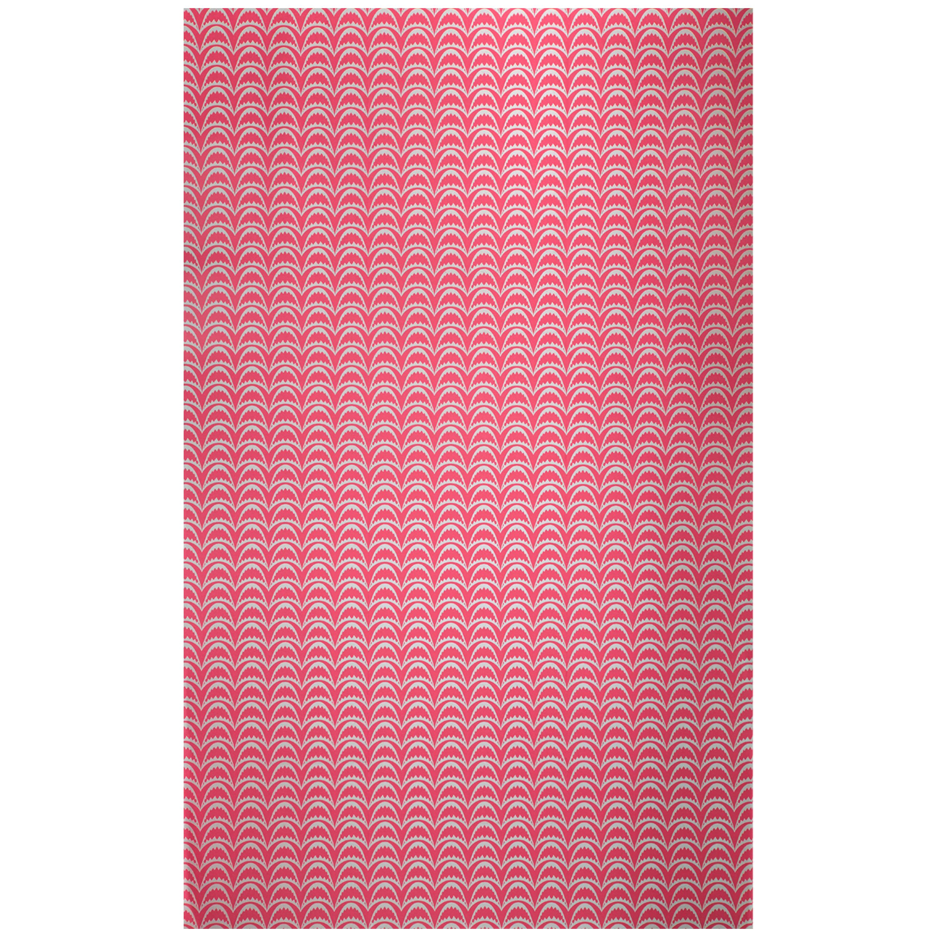 
Arcade
 Contemporary, Traditional Wallpaper in Raspberry For Sale