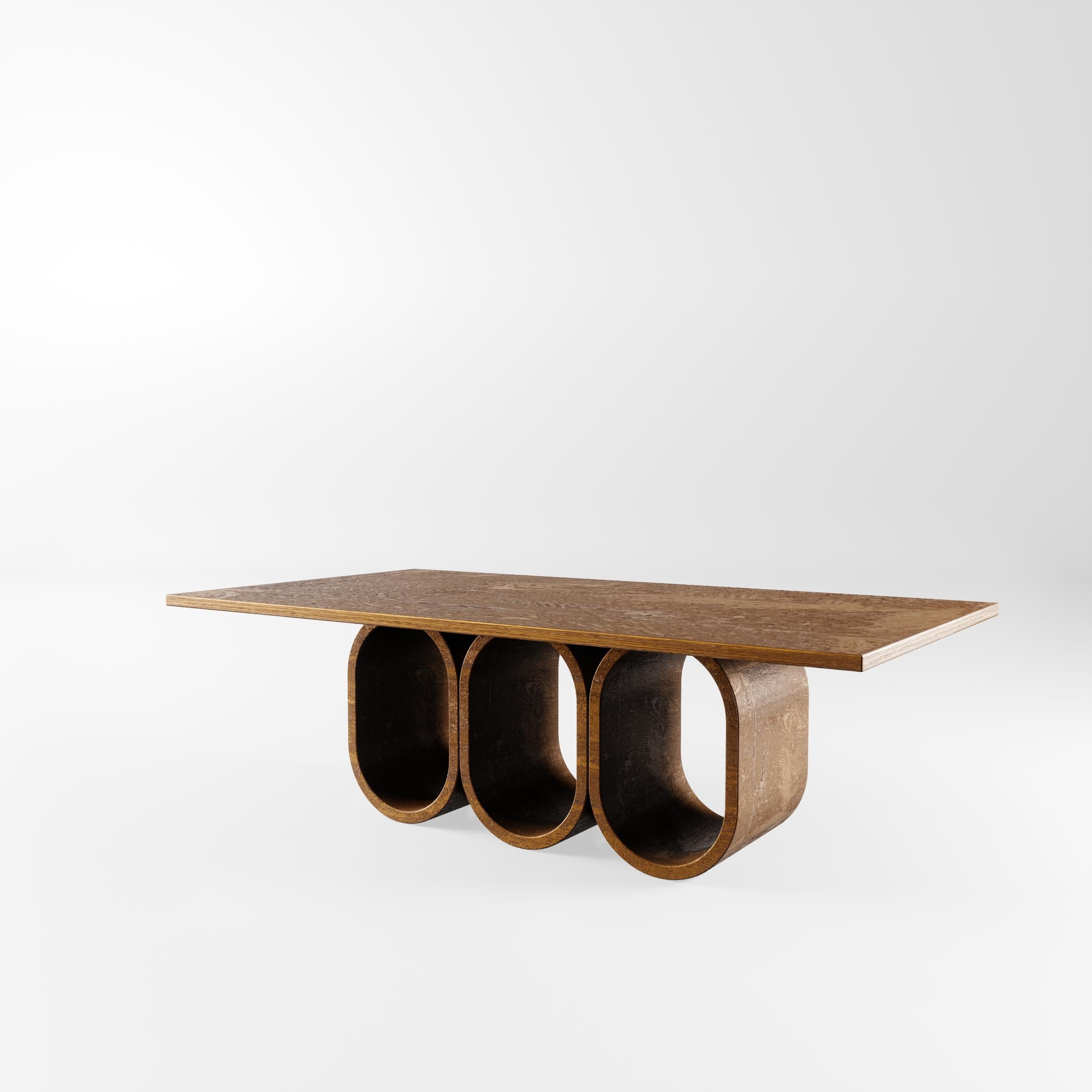 Portuguese Arcade Dining Table, Kasadamo Design & Pierre Tassin For Sale