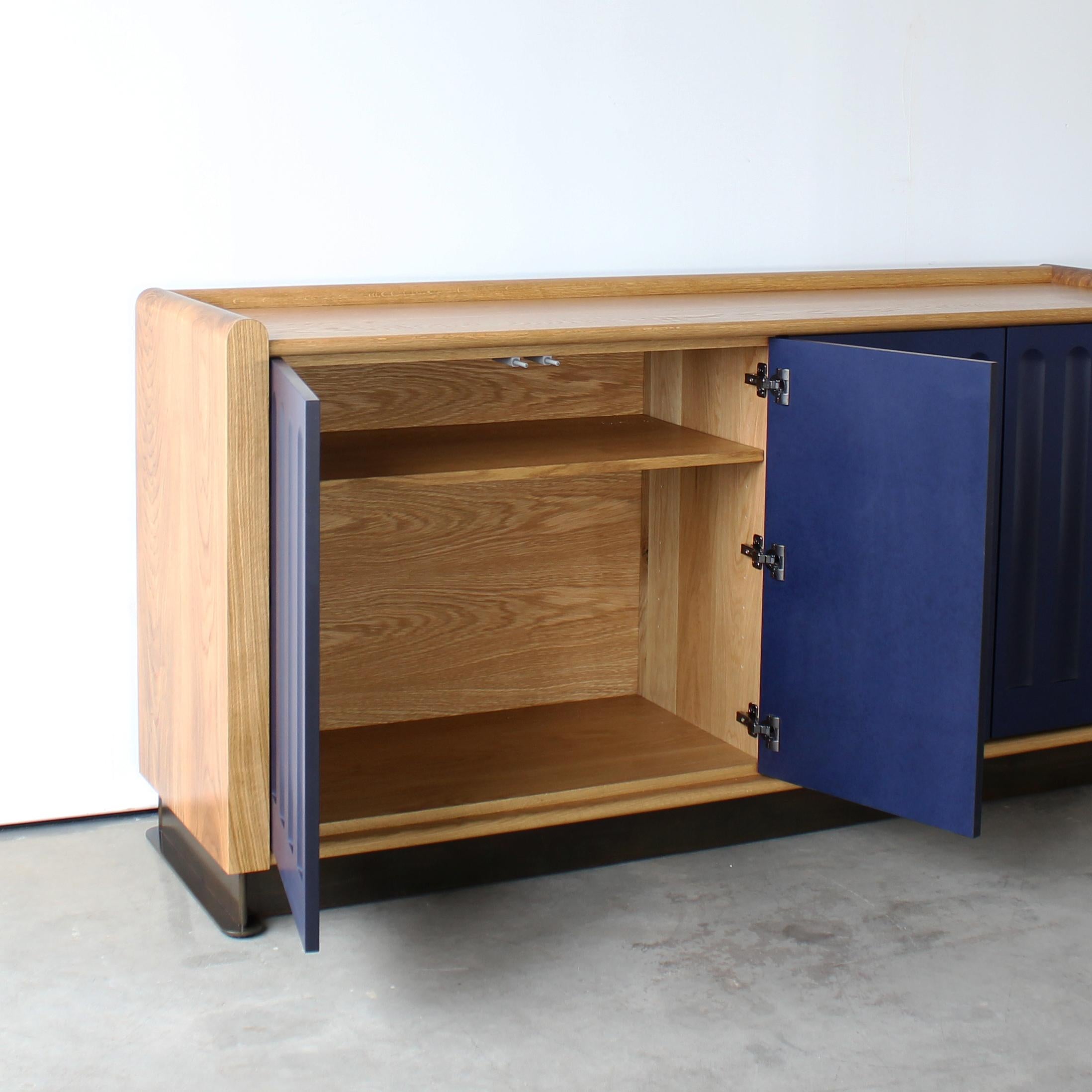 Arcade Media Console, Cabinet, or Credenza by Crump and Kwash For Sale 2