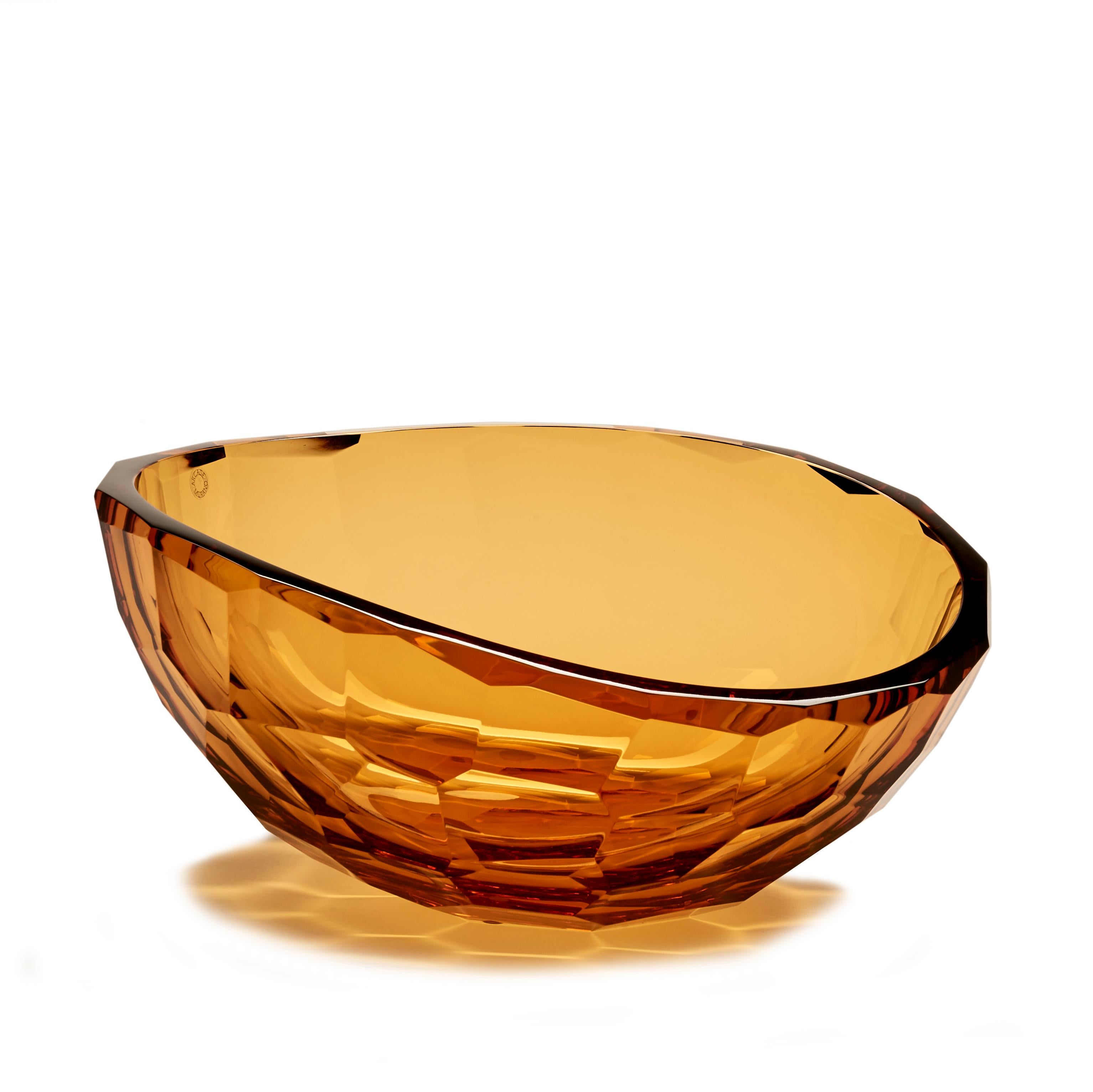 Modern Arcade Murano Art Glass Bowl 
