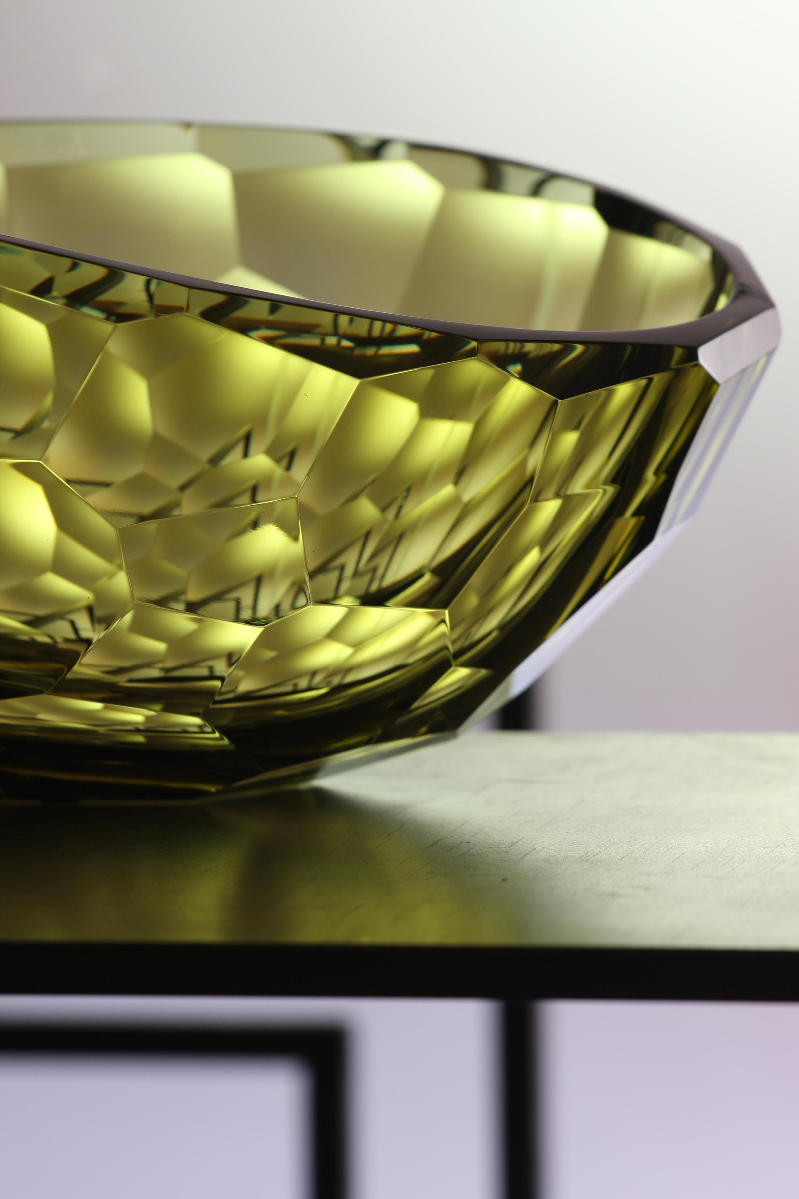 Modern Arcade Murano Art Glass Bowl 